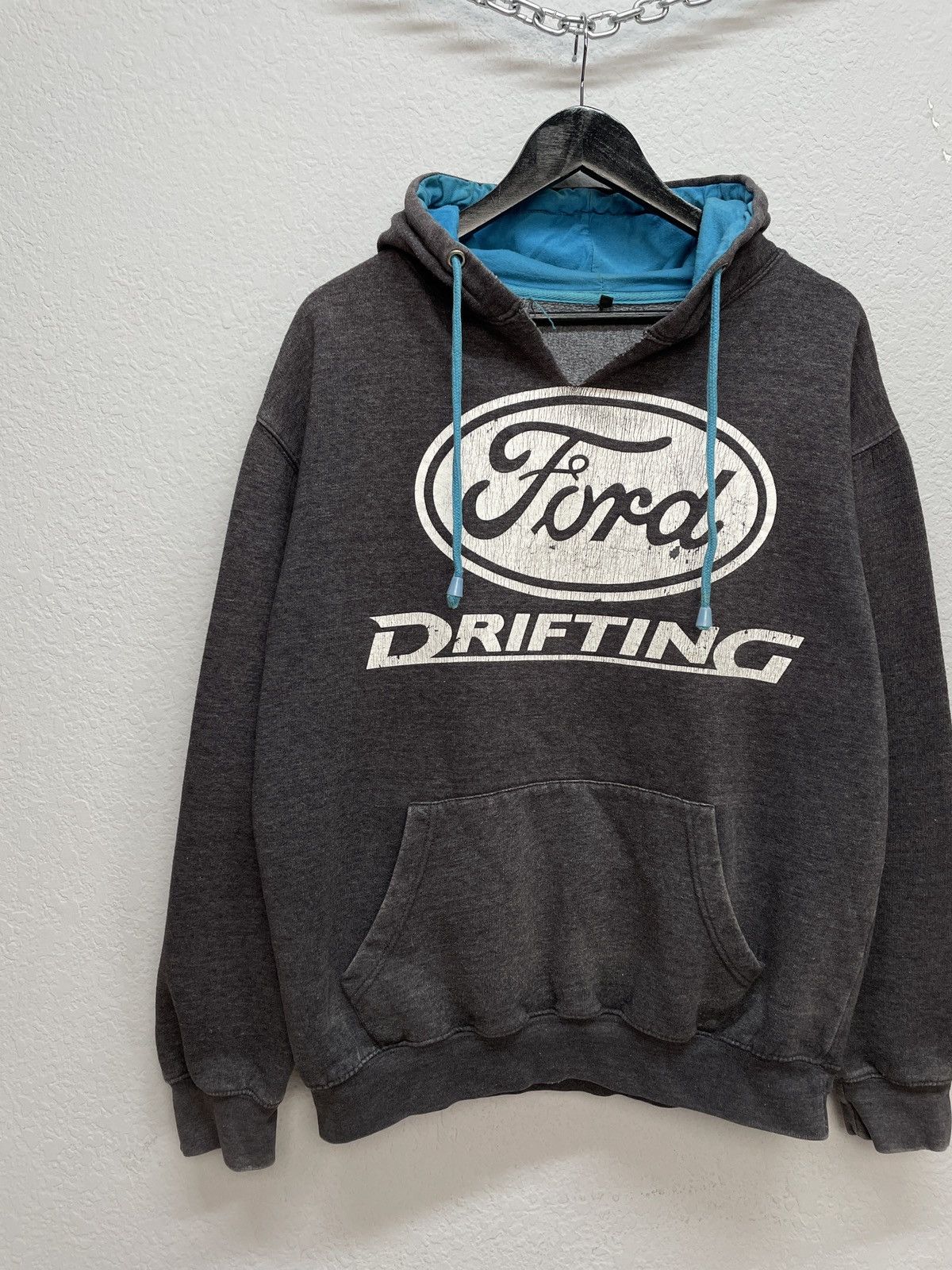 Ford Vintage Y2K Ford Drifting Baggy Fit Sun Faded Boxy Hoodie Size US M / EU 48-50 / 2 - 3 Thumbnail