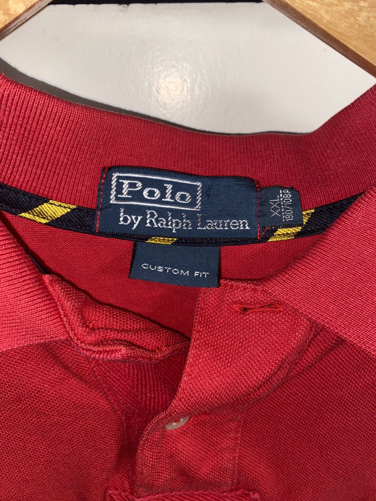Polo Ralph Lauren × RRL Ralph Lauren Vintage Big Pony Ralph Lauren Polo Red XXL Size US XXL / EU 58 / 5 - 2 Thumbnail