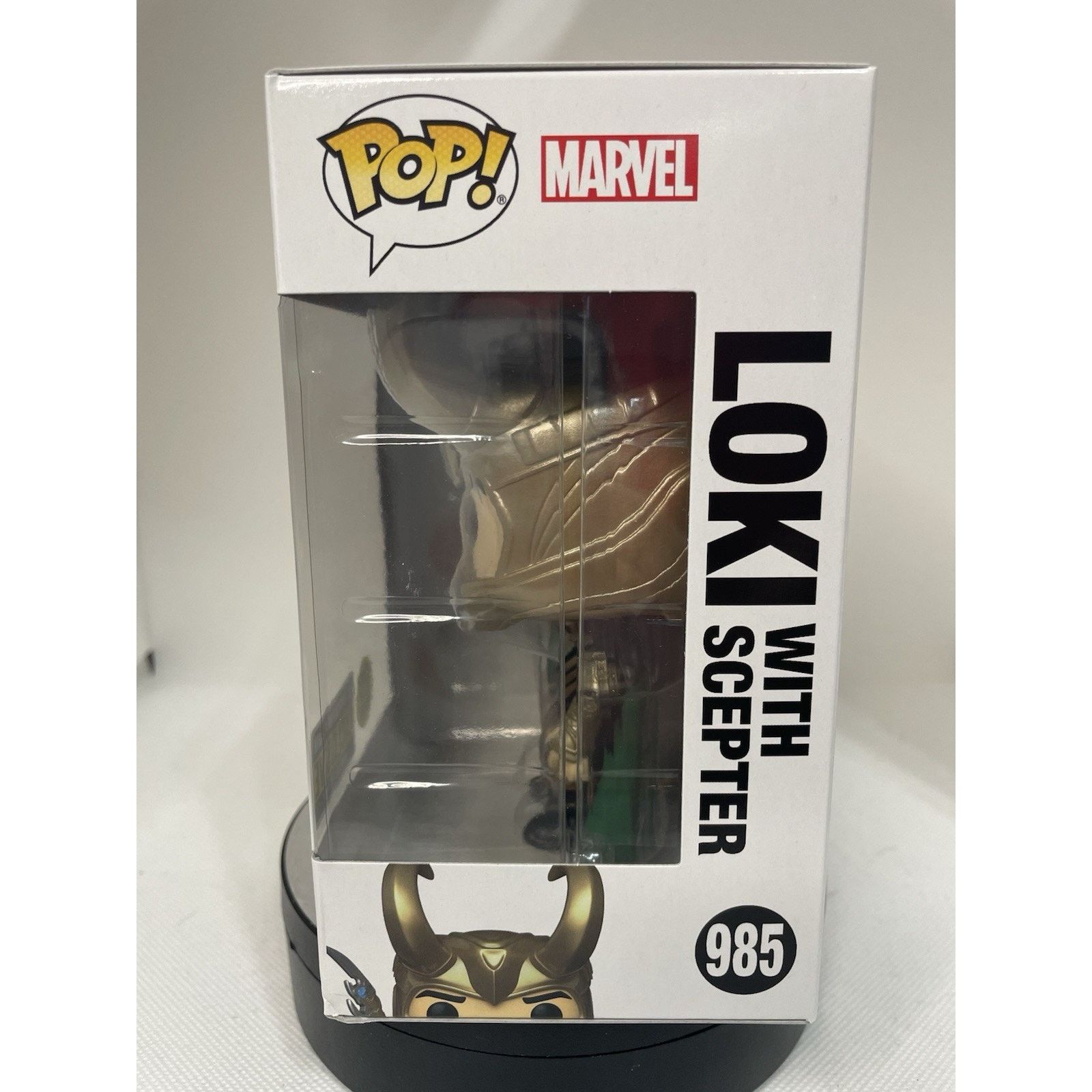 Marvel Comics Funko Pop! Loki W Scepter Entertainment Earth Exclusive #985 Size ONE SIZE - 3 Thumbnail