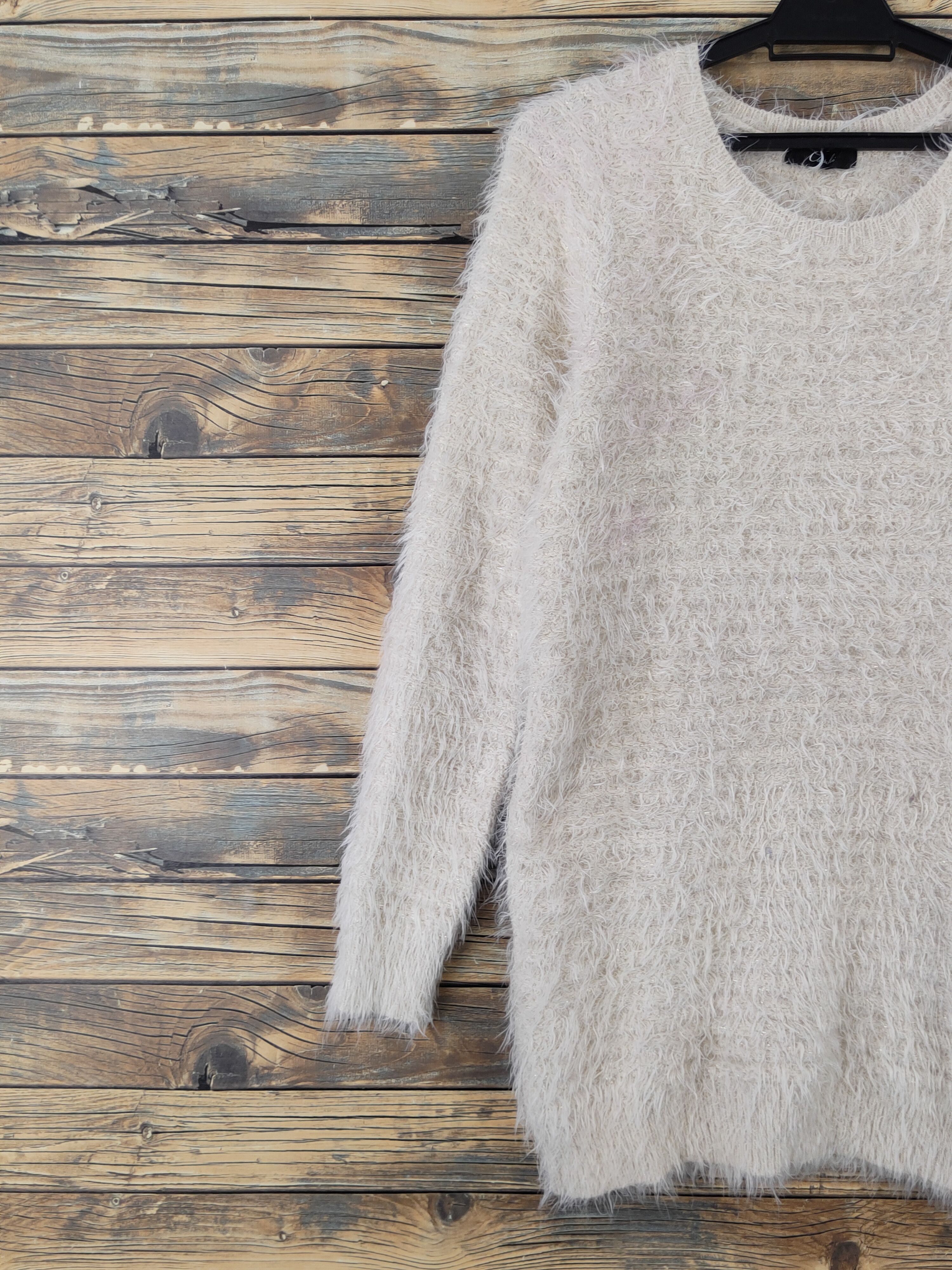Japanese Brand × Vintage Closshi Brown Shag Shaggy Fur Mohair Knitwear #W1926 Size M / US 6-8 / IT 42-44 - 3 Thumbnail