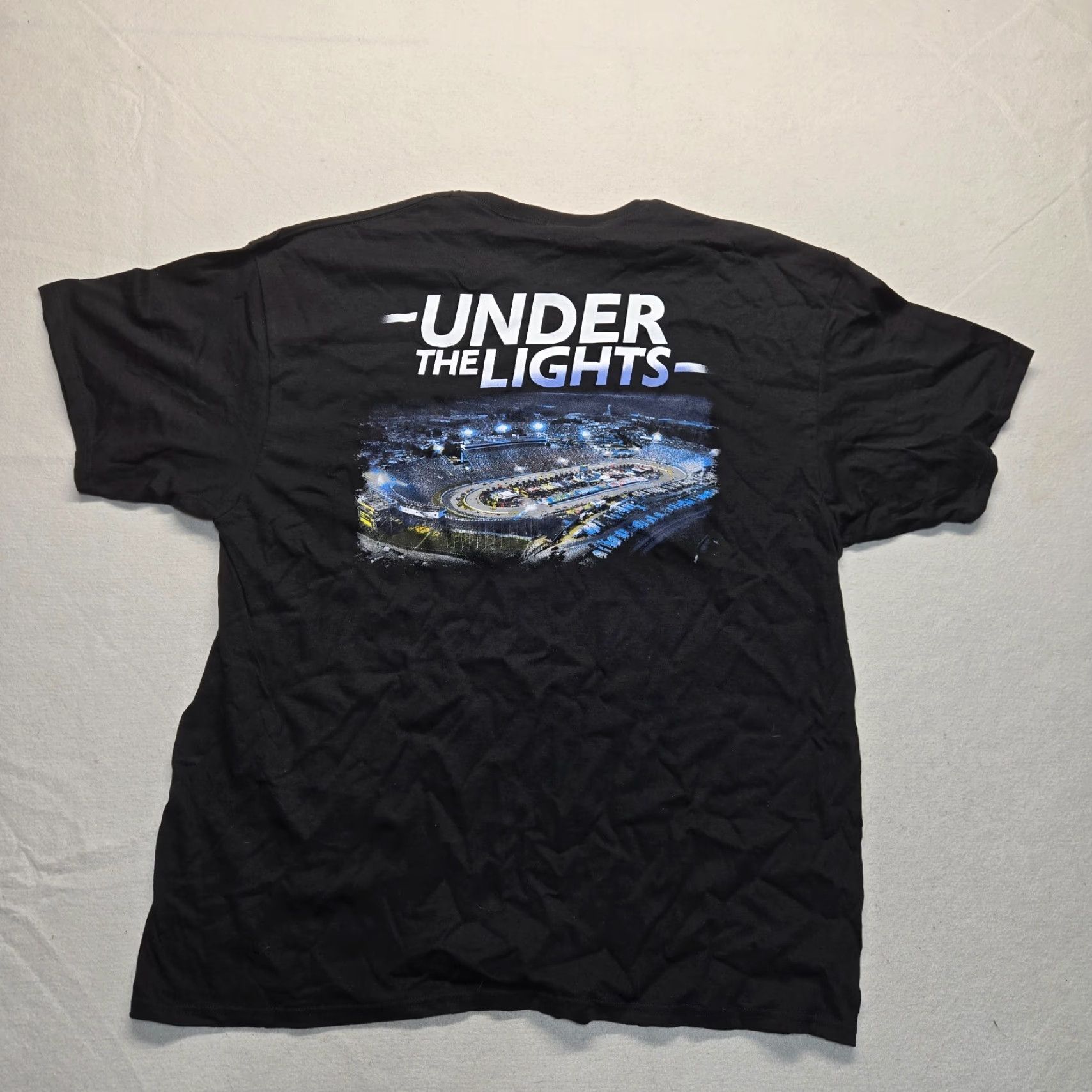 Gildan VINTAGE Gildan Martinsville Speedway NASCAR Racing T-Shirt Short Sleeve Adult 2XL Black Mens Size US XXL / EU 58 / 5 - 8 Thumbnail