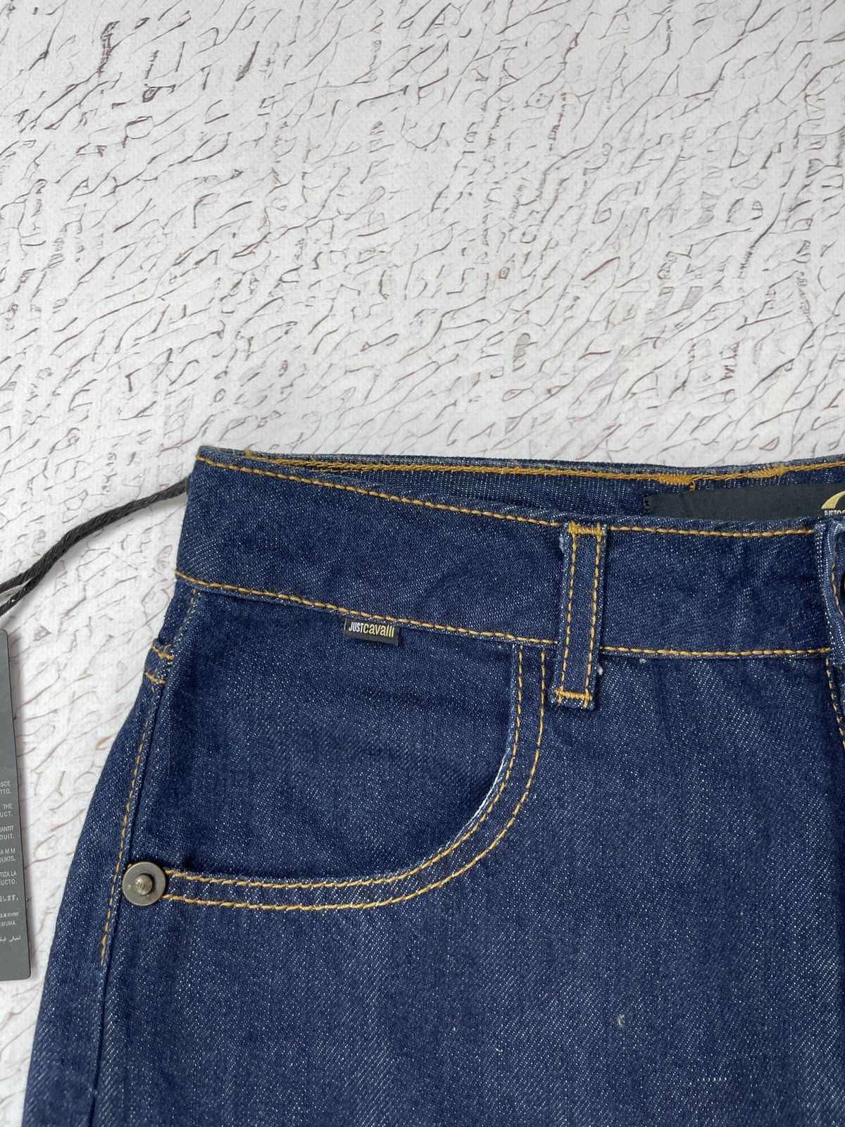 Just Cavalli Just Cavalli vintage indigo blue flared bootcut denim jeans Size 27" / US 4 / IT 40 - 7 Thumbnail