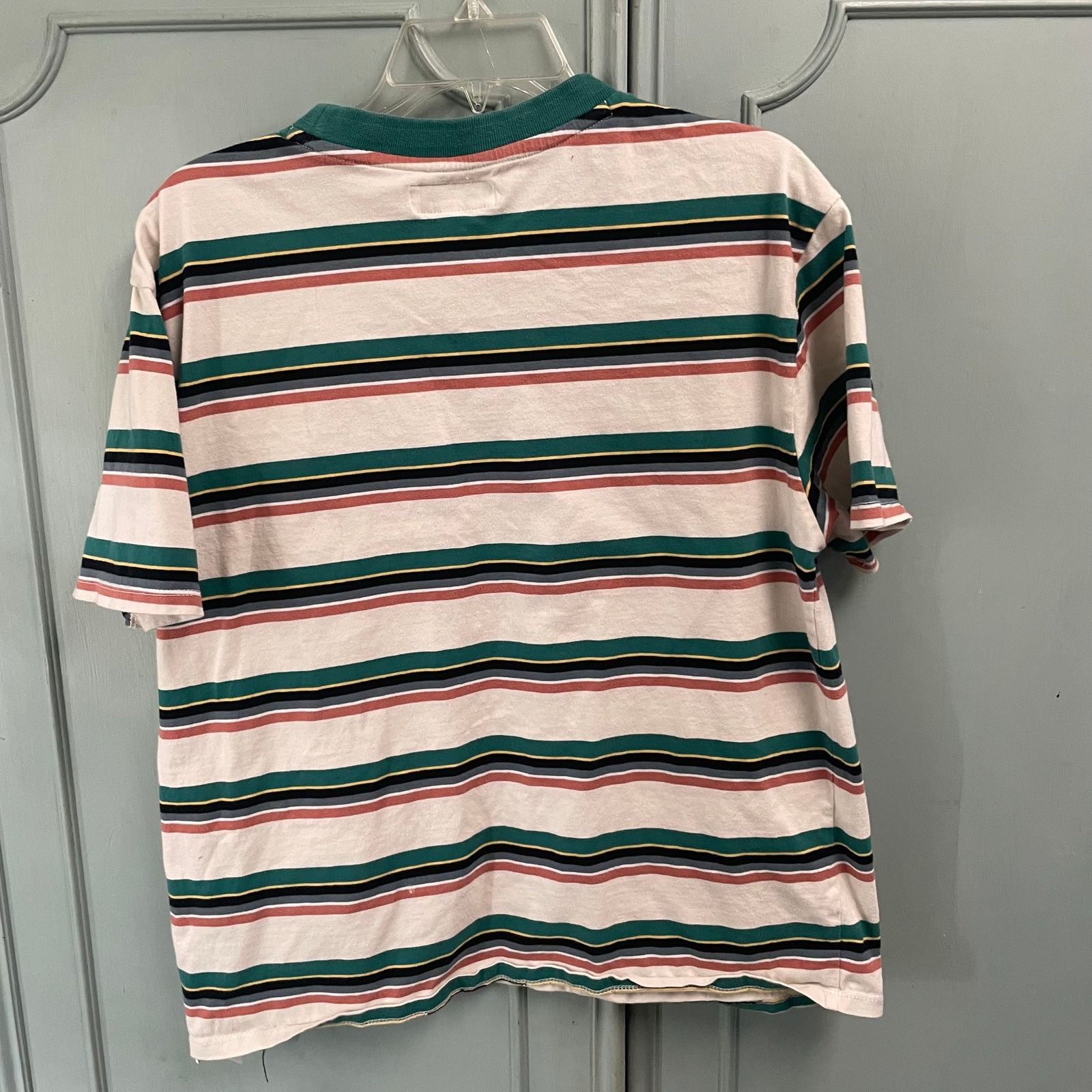 Guess Vintage Guess Mens Size Small Stripe Tee T Shirt Logo Size US S / EU 44-46 / 1 - 5 Thumbnail