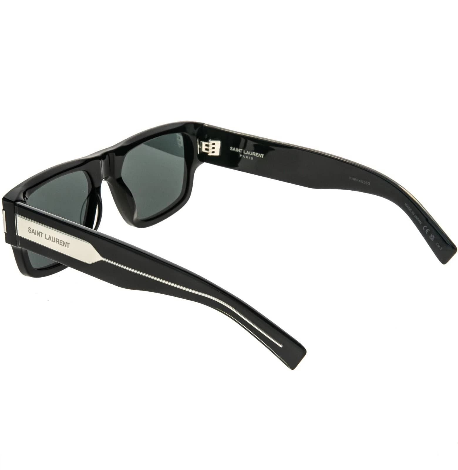 Yves Saint Laurent SAINT LAURENT SL659 Naked SL 659 001 Black Sunglasses Size ONE SIZE - 7 Thumbnail