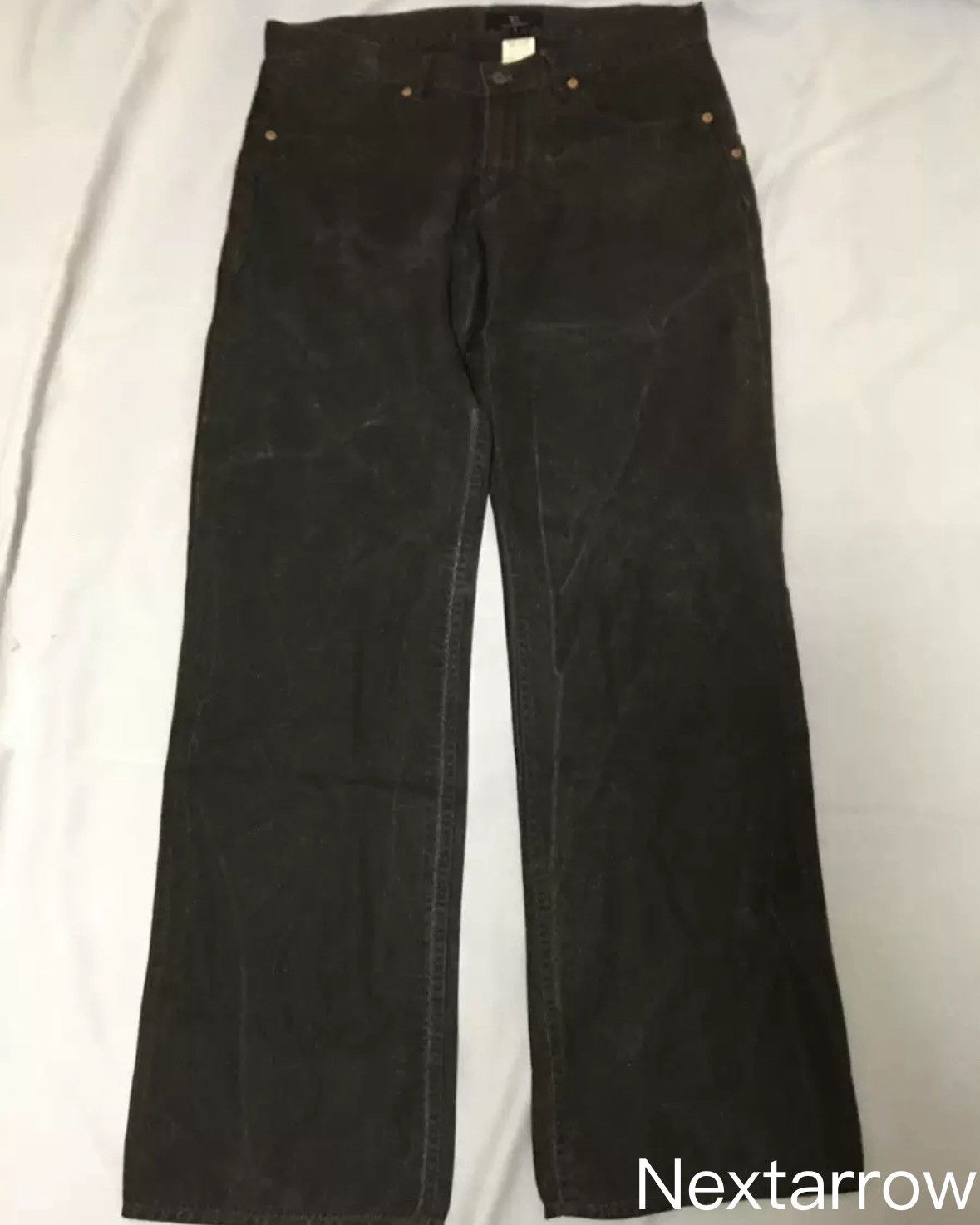 Yohji Yamamoto Yohji Yamamoto Structural Twisted Jeans 2412-Nextarrow Size US 32 / EU 48 - 2 Thumbnail