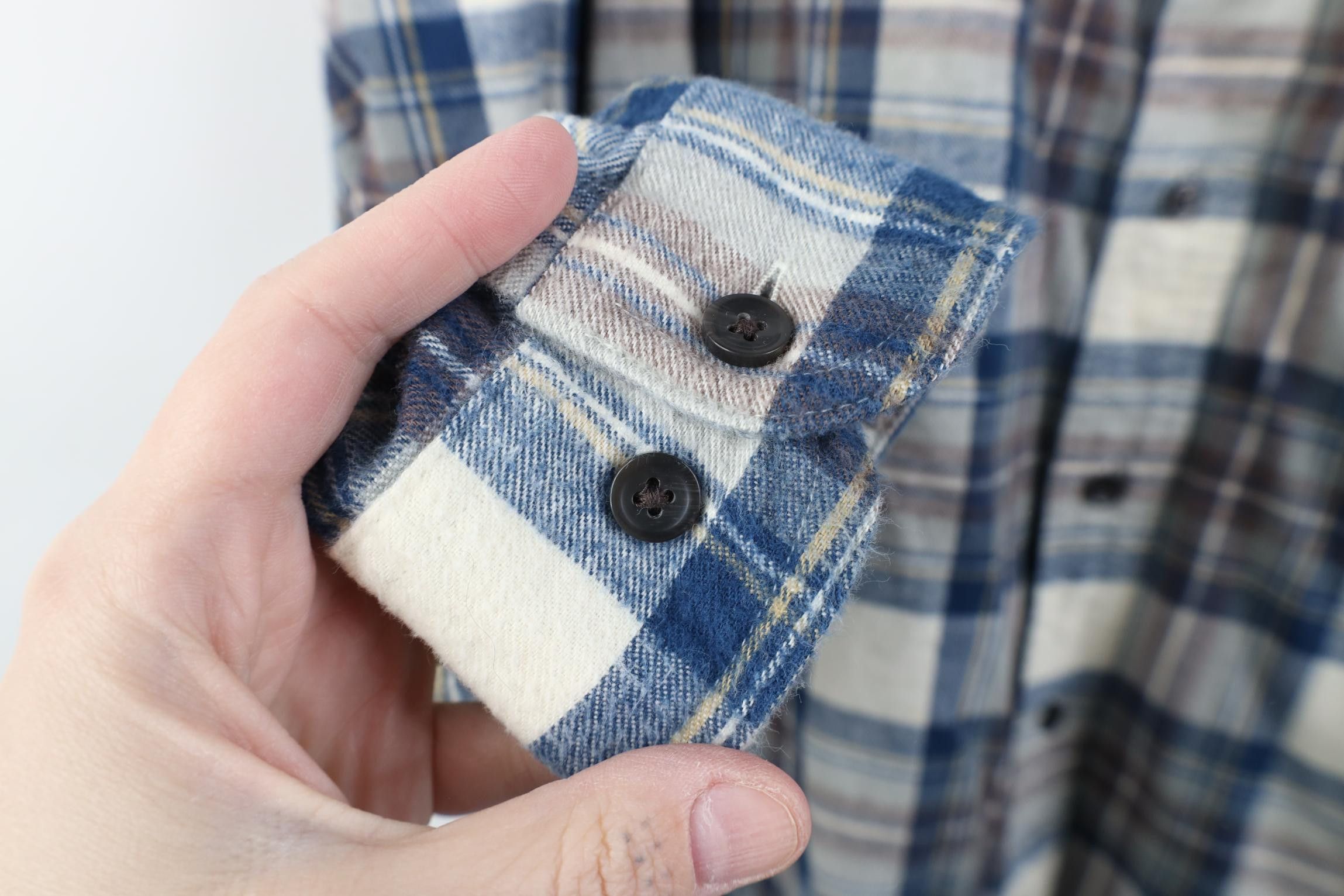 L.L. Bean Vintage LL Bean Fitted Flannel Collared Button Down Shirt Size US L / EU 52-54 / 3 - 8 Thumbnail