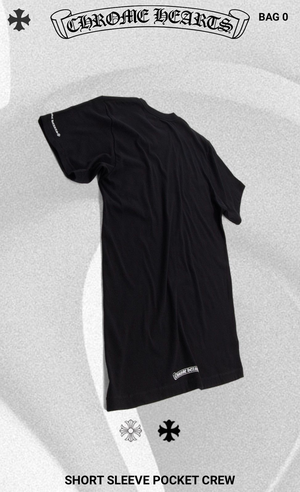 Chrome Hearts Chrome Hearts Short Sleeve Pocket Crew Size US L / EU 52-54 / 3 - 2 Thumbnail