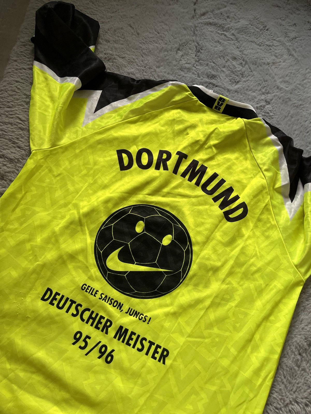 Nike Dortmund borussia bvb09 bvb nike vintage jersey shirt retro | Grailed