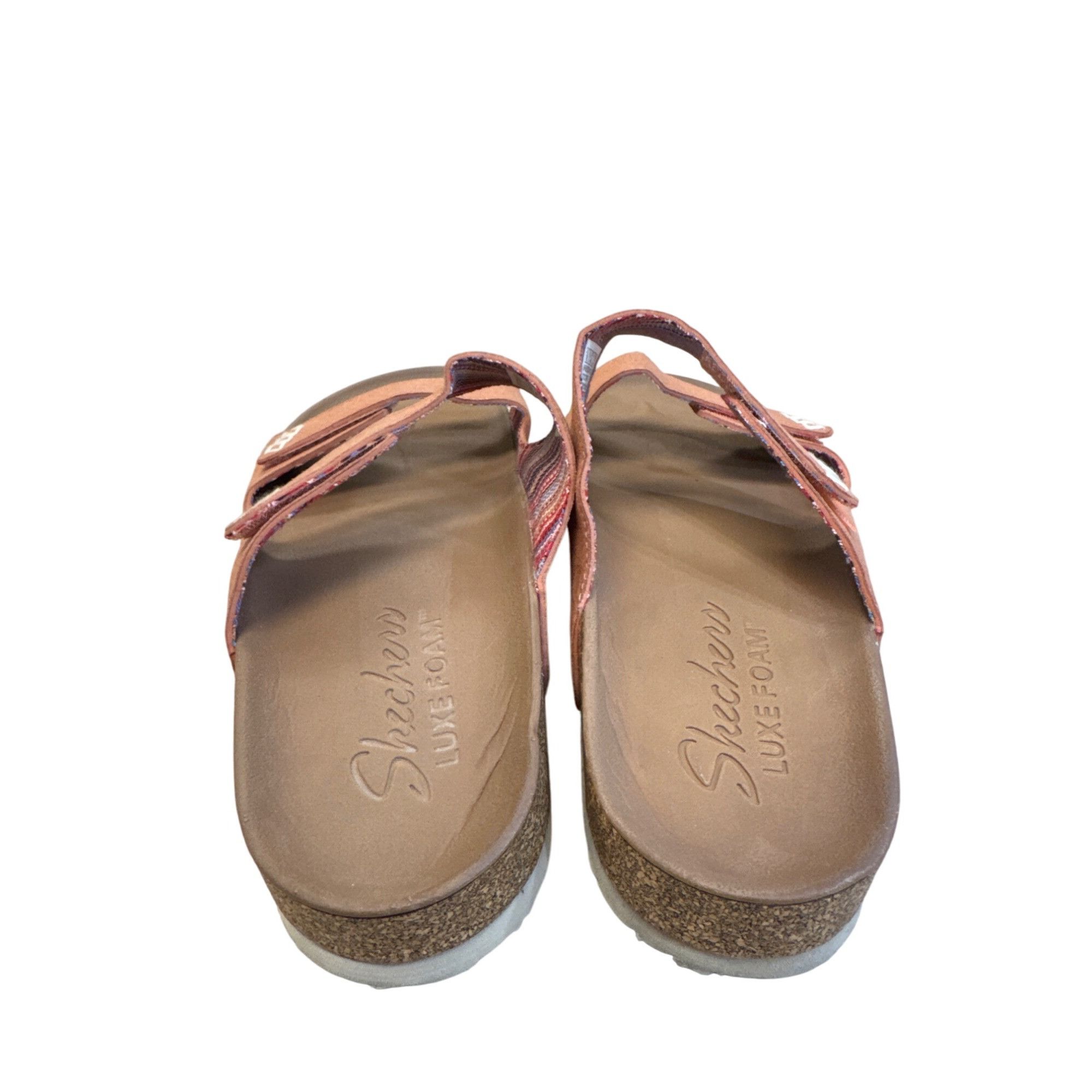 SKECHERS Skechers Mens Coral Granola Luxe Foam Sandals Size 10 SKU 82 Size US 10 / EU 43 - 6 Thumbnail