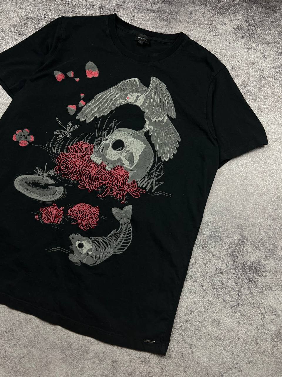 Diesel Diesel Japanese Style T-Shirt Y2K Tee Size US L / EU 52-54 / 3 - 3 Thumbnail