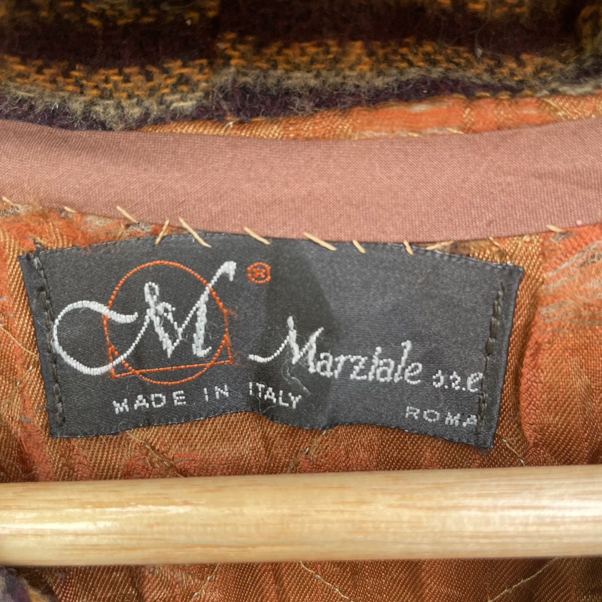 Genuine Leather 💥Vintage Marziale Patchwork Leather Hooded Jacket Size US M / EU 48-50 / 2 - 6 Thumbnail