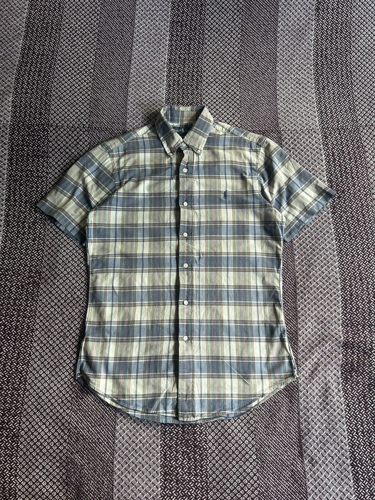 Polo Ralph Lauren Vintage Polo Ralph Lauren Custom Fit Striped Shirt Size S Size US S / EU 44-46 / 1 - 1 Thumbnail