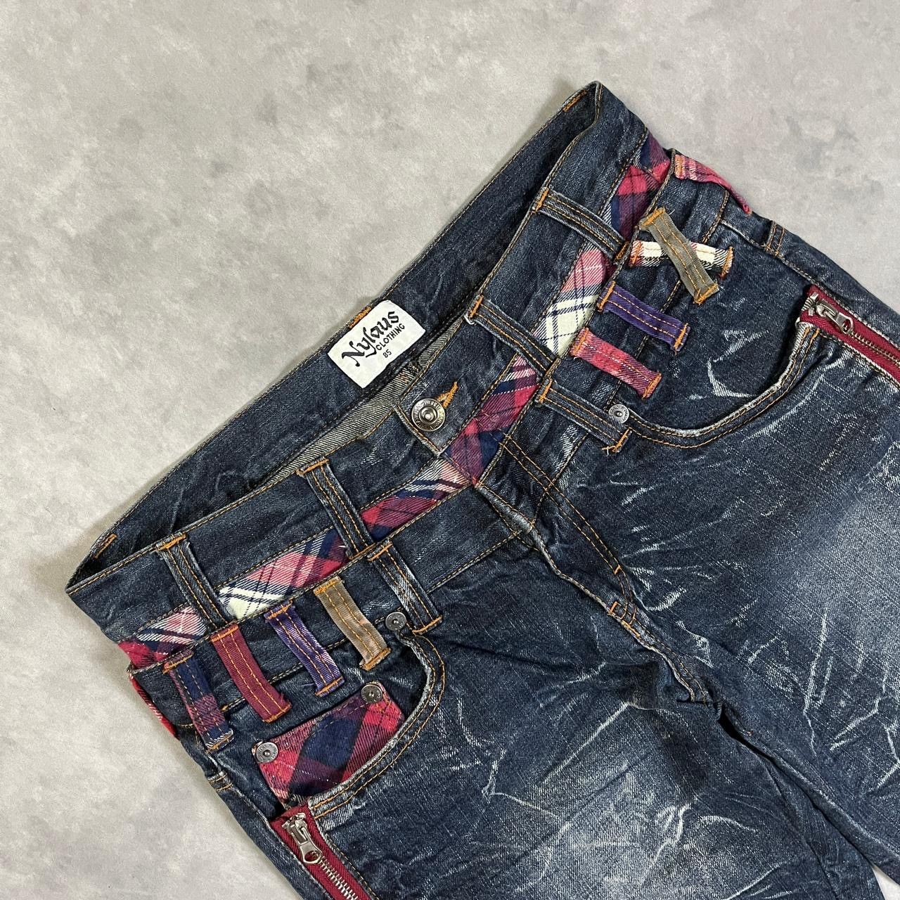 Hysteric Glamour × Undercover 2000s Yohji Cdg 14th Double Waist Denim Jorts y2k Lgb Ifsix Size US 30 / EU 46 - 4 Thumbnail