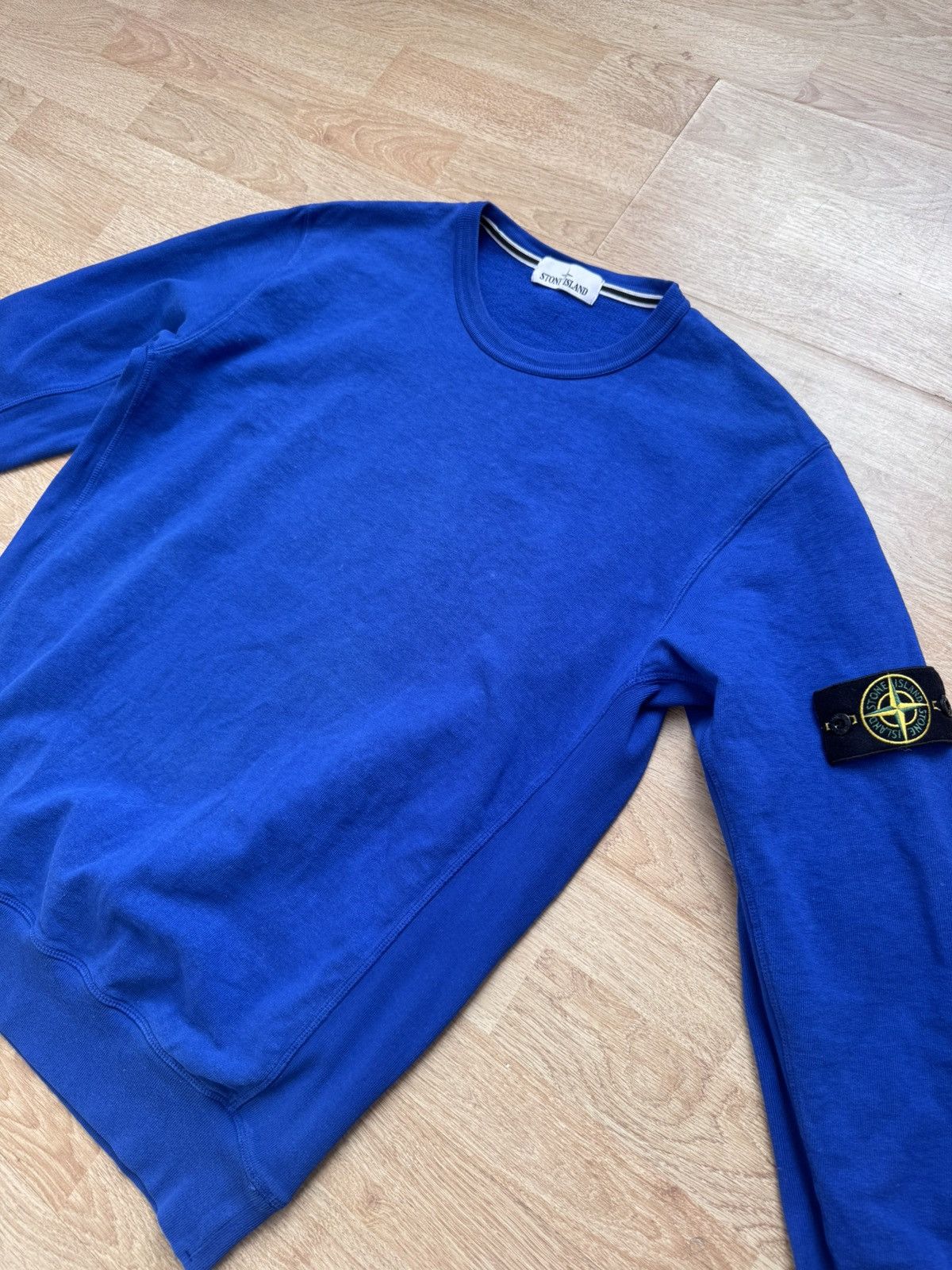 Stone Island Stone Island Garment Dyed Crewneck Sweatshirt Size US XXL / EU 58 / 5 - 1 Thumbnail