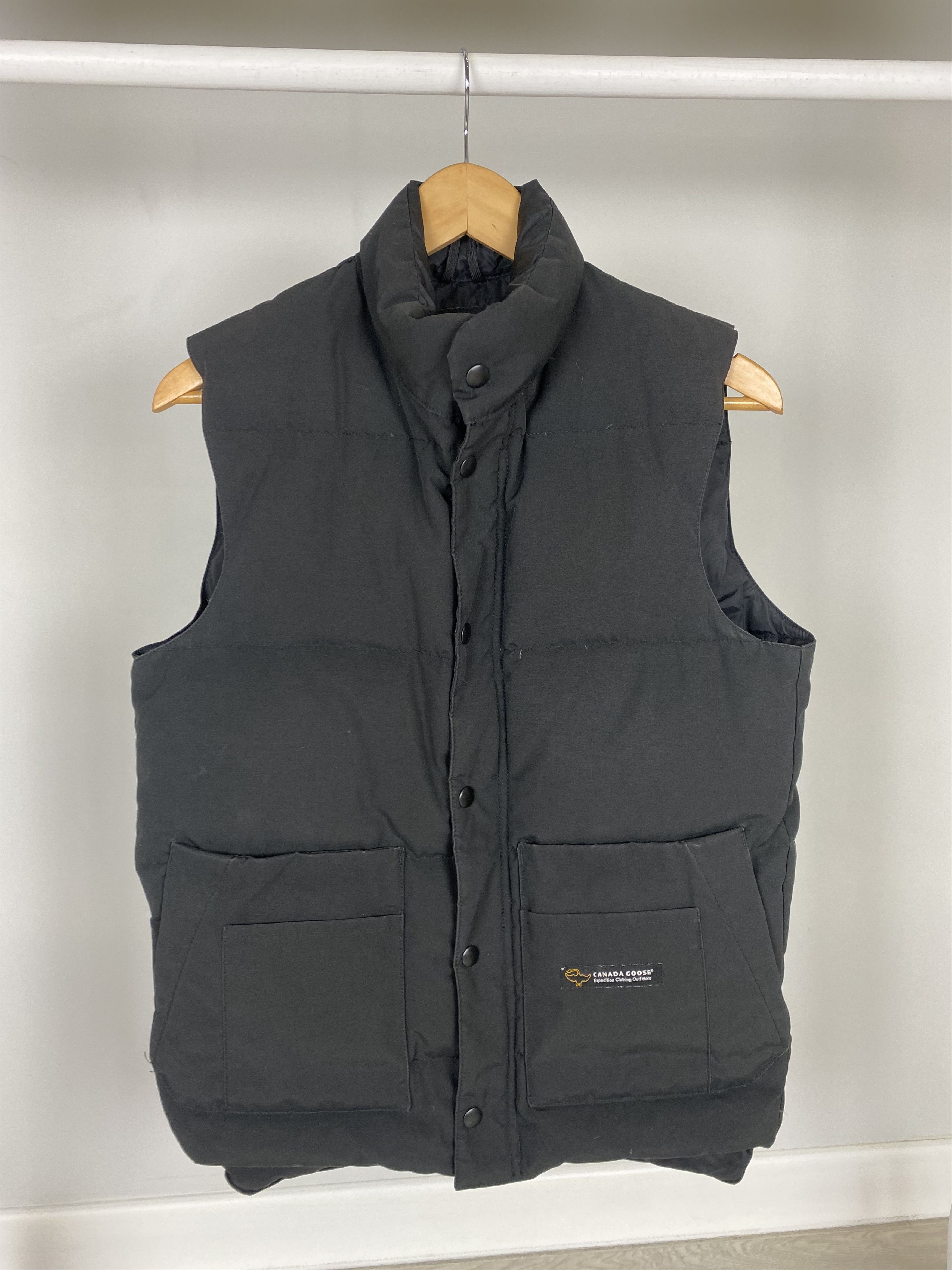image of Canada Goose Down Vest Gillet in Black, Men's (Size XS)