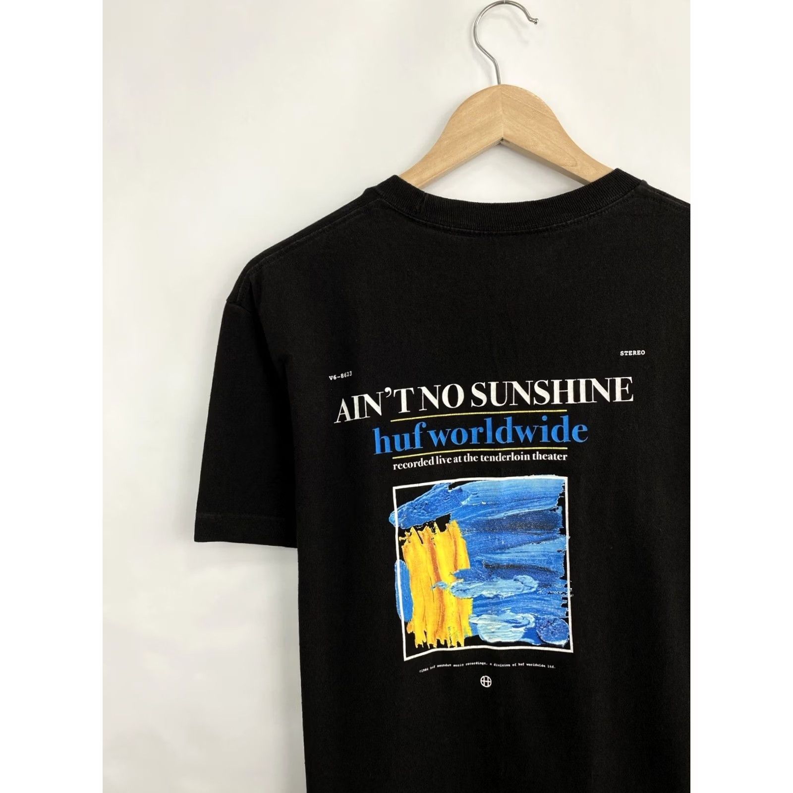 Huf VINTAGE HUF Worldwide Art t-shirt M Black Mens 1984 Skateboards rare hype Shirt Size US M / EU 48-50 / 2 - 6 Thumbnail