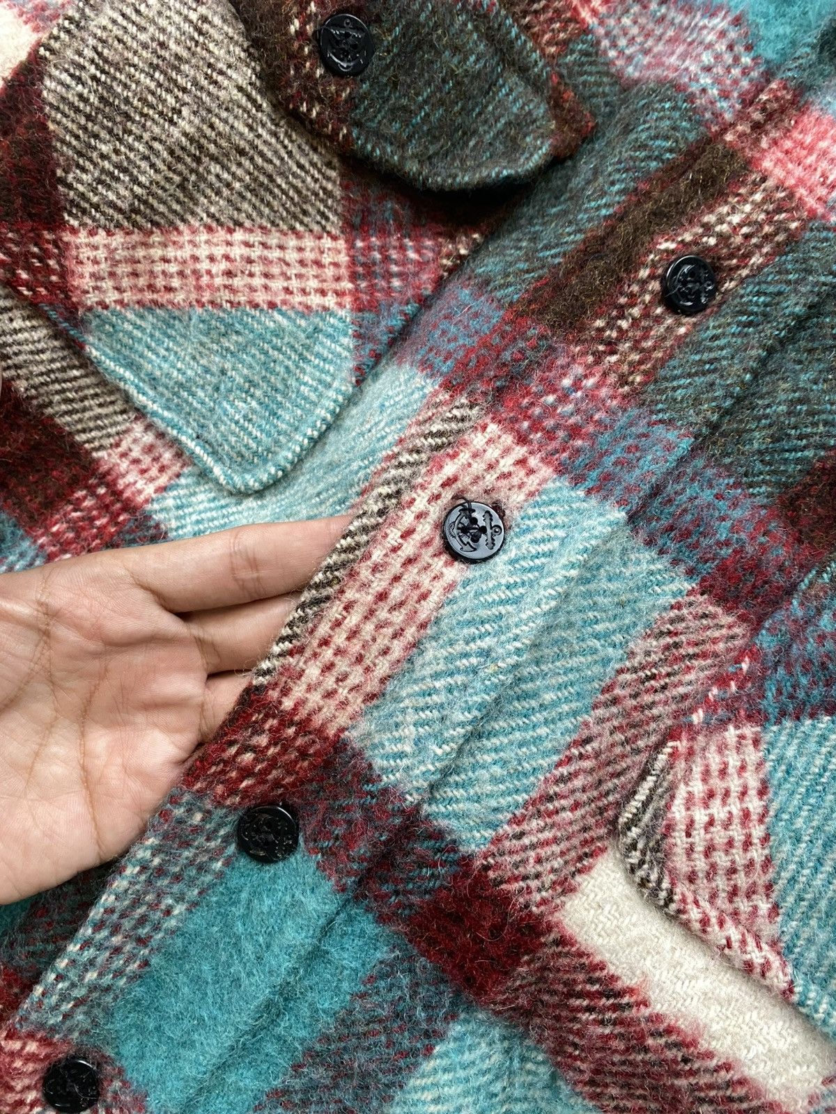 Needles South2 west8 S2W8 wol boa jacket Size US M / EU 48-50 / 2 - 7 Thumbnail