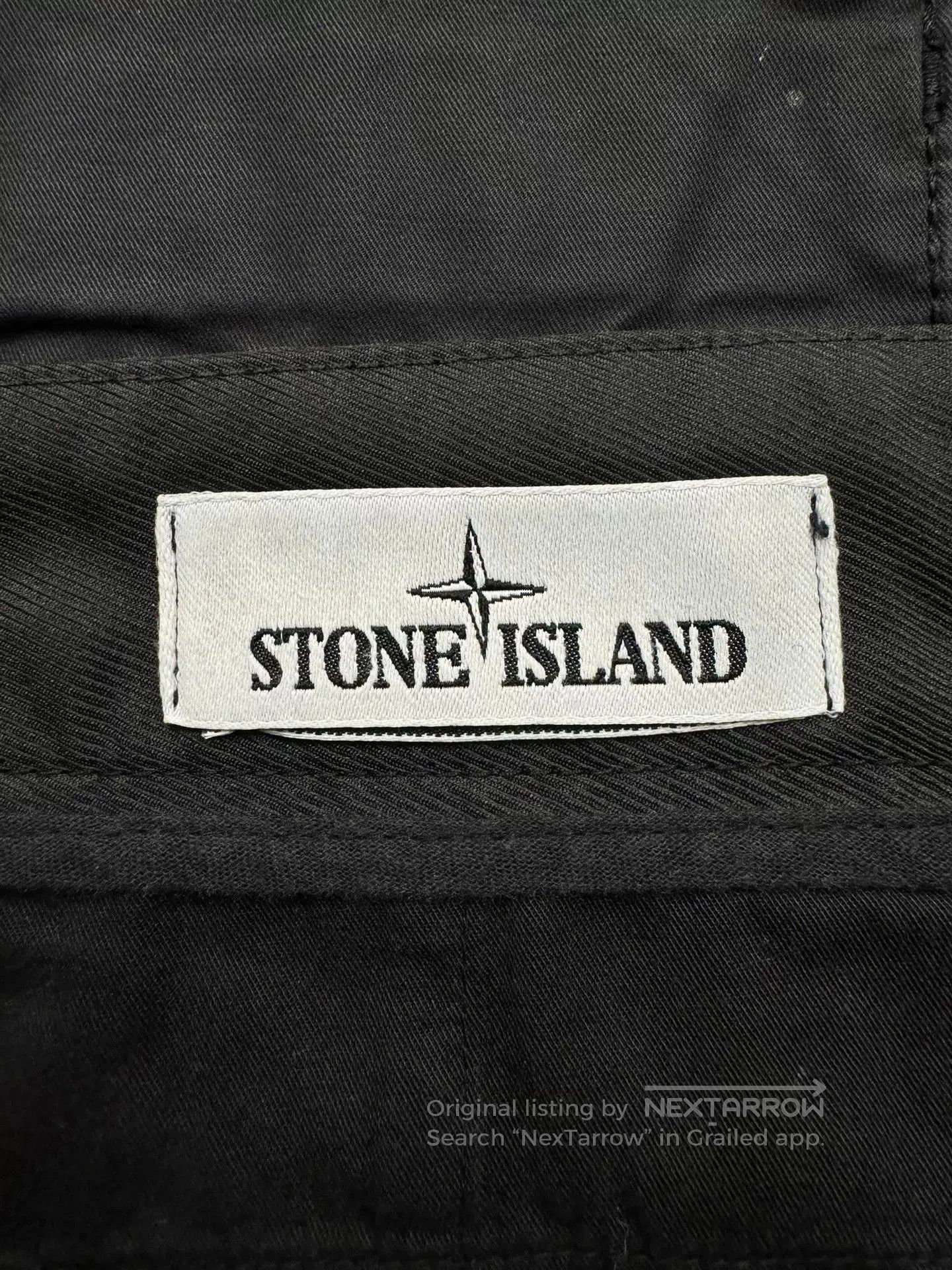 Stone Island stone island washed single pocket cargo pants. Size US 32 / EU 48 - 4 Thumbnail