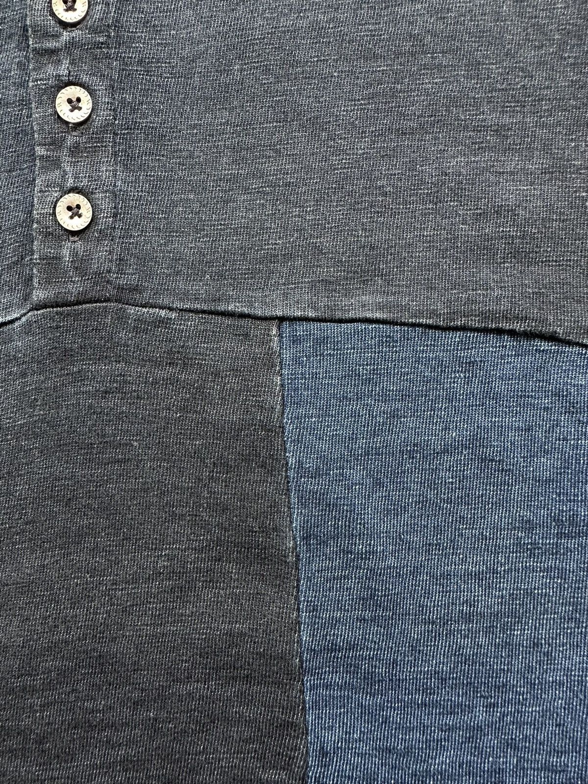 45rpm 00's R by 45RPM indigo dyed patchwork long sleeve Size US S / EU 44-46 / 1 - 14 Thumbnail