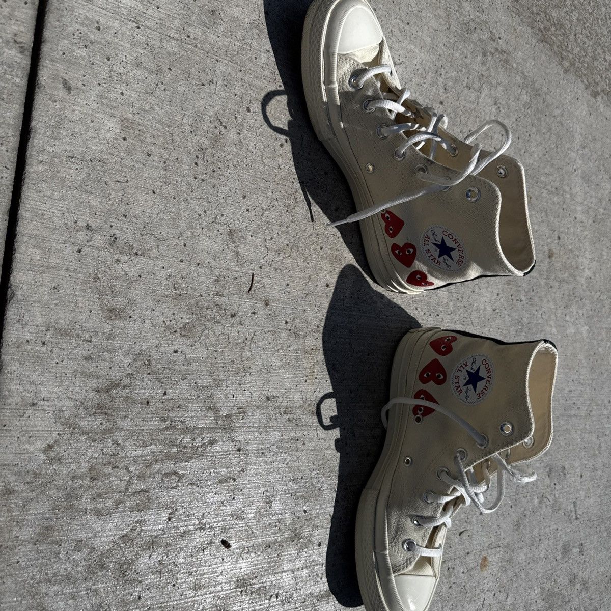 Comme des Garcons Comme des Garcons Play x Chuck 70 High Top Multi Heart Size US 6 / EU 39 - 4 Thumbnail