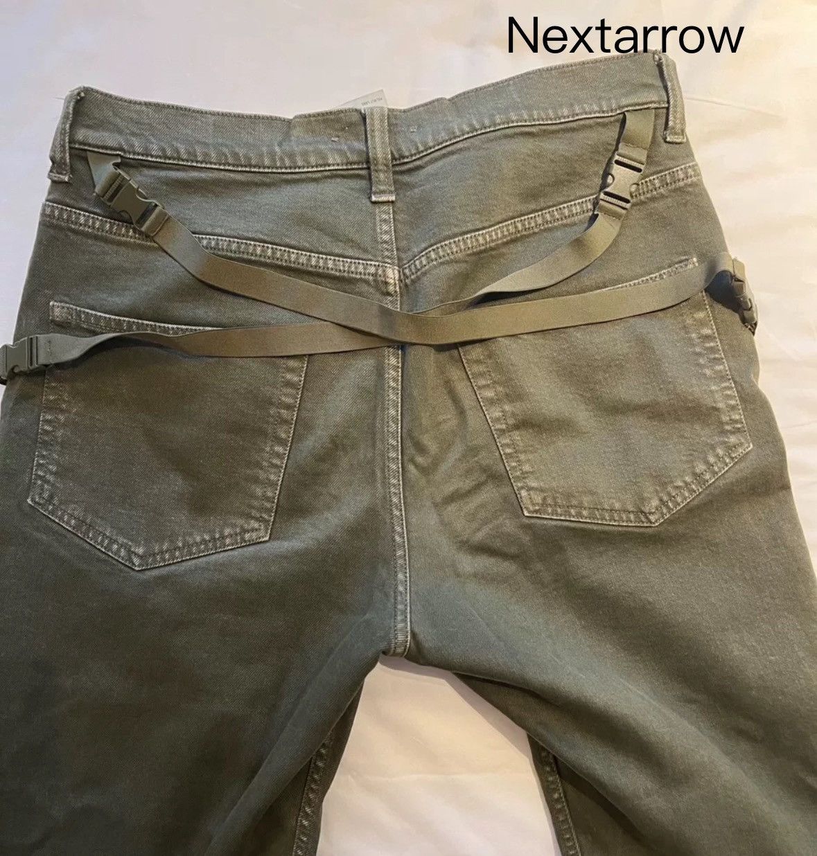 Helmut Lang Helmut Lang Strapped Jeans 2412-Nextarrow Size US 32 / EU 48 - 2 Thumbnail