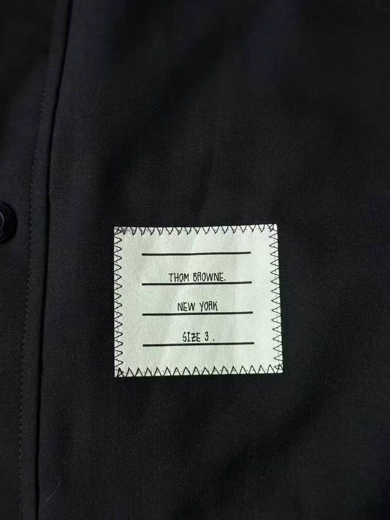 Thom Browne Thom Browne A wool cardigan jacket Size US L / EU 52-54 / 3 - 3 Thumbnail