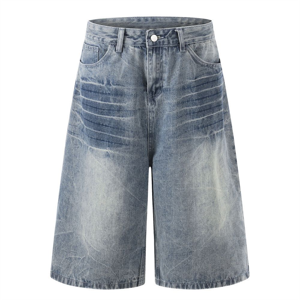 Vintage Men's Vintage Washed Loose-Fit Straight-Leg Cargo Shorts Size US 32 / EU 48 - 1 Thumbnail