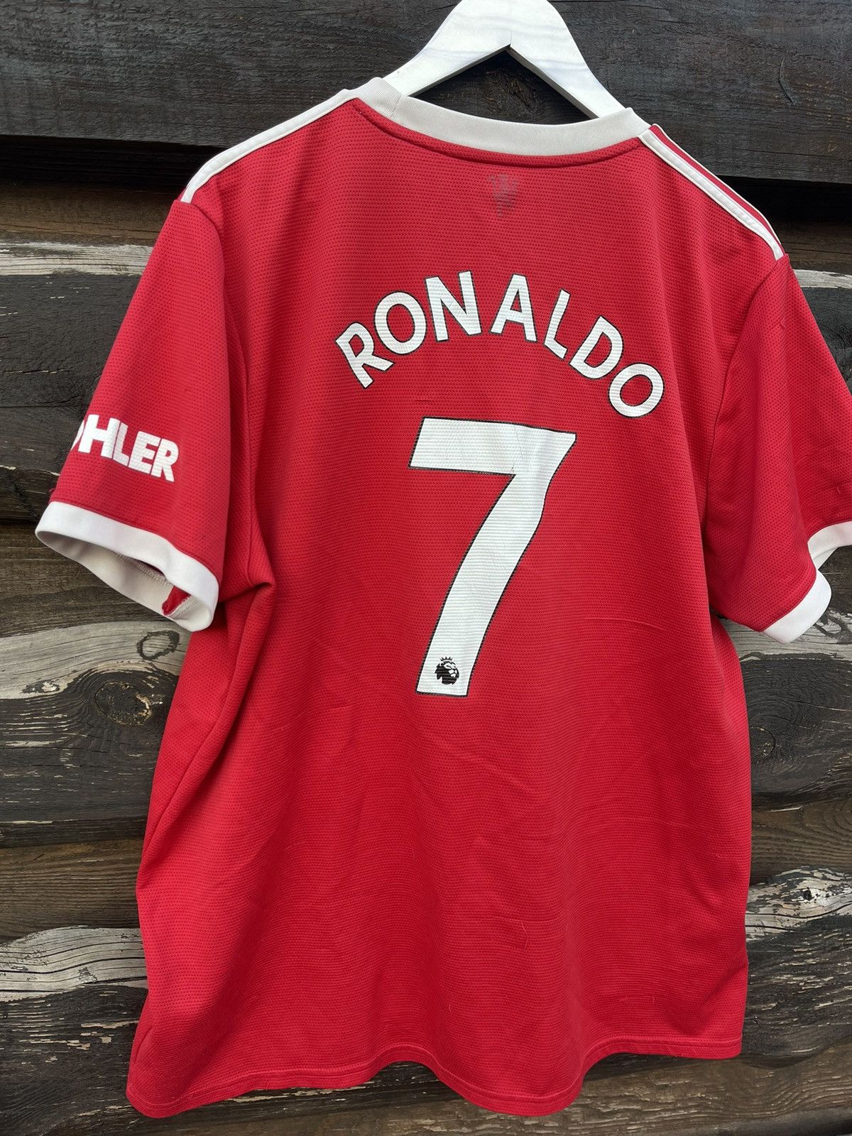 Adidas 2021 Adidas Ronaldo soccer jersey #7 red Size US XXL / EU 58 / 5 - 8 Thumbnail