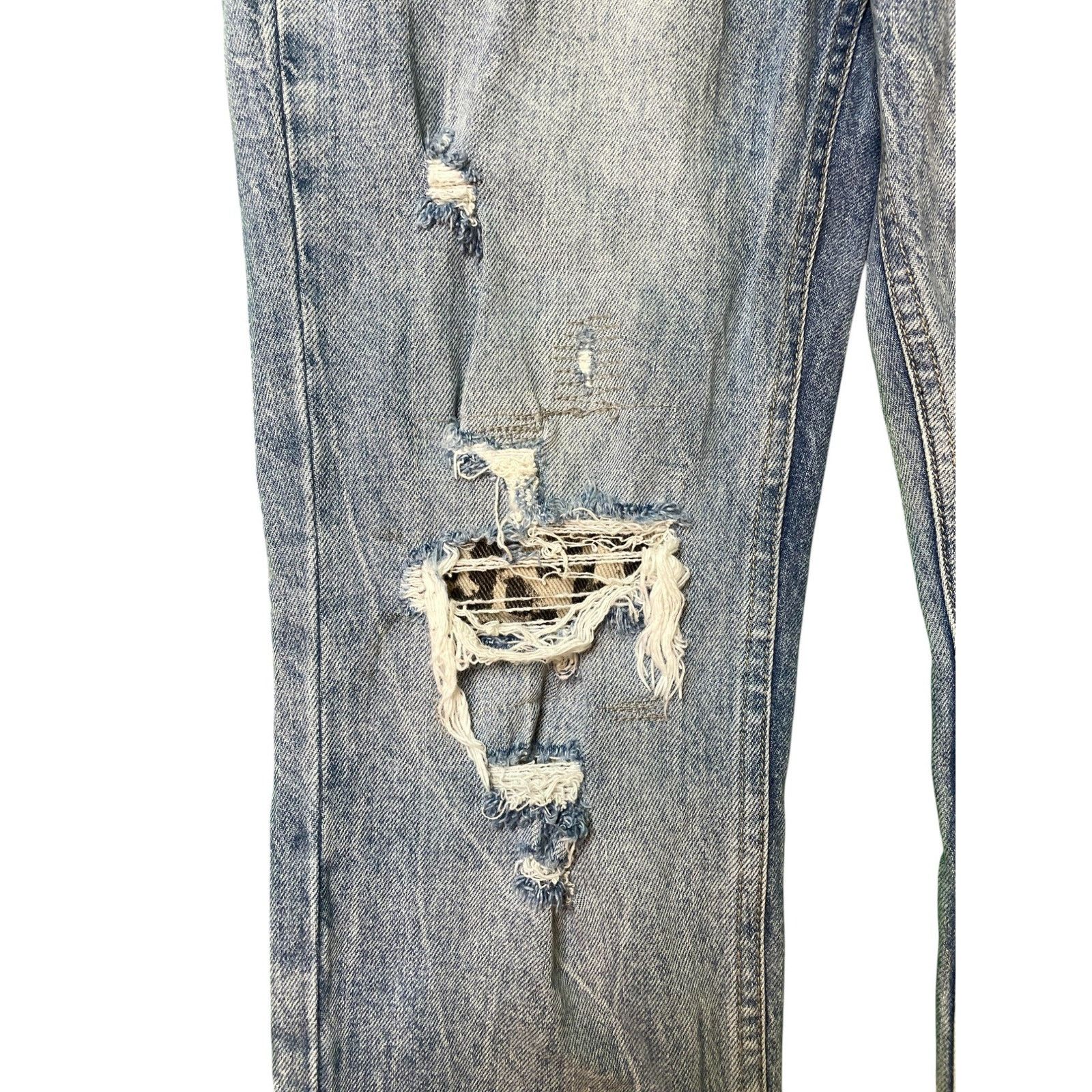 Ksubi Ksubi Ripped Light Wash Jeans Size US 29 - 3 Thumbnail