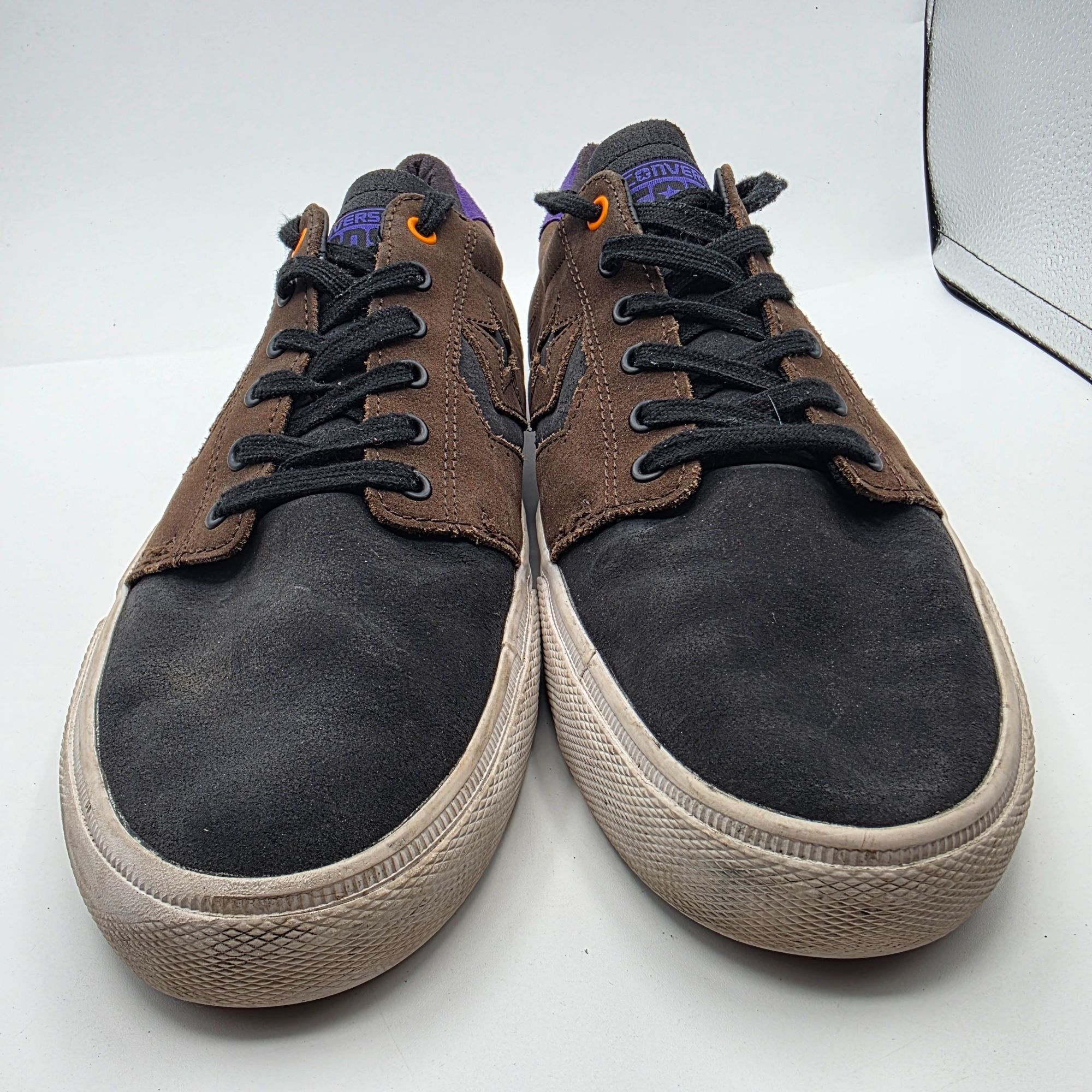 Converse Converse Skateboarding Men 12 Brown Black Sneakers Casual Sh Size US 12 / EU 45 - 2 Thumbnail