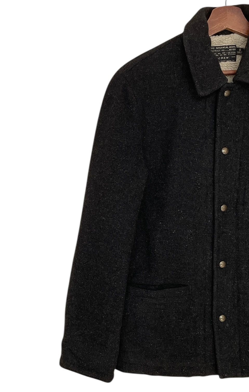 J.Crew × Japanese Brand × Vintage Vintage Japanese Brand J.crew Fur Bonber Jacket 1990s Size US S / EU 44-46 / 1 - 3 Thumbnail