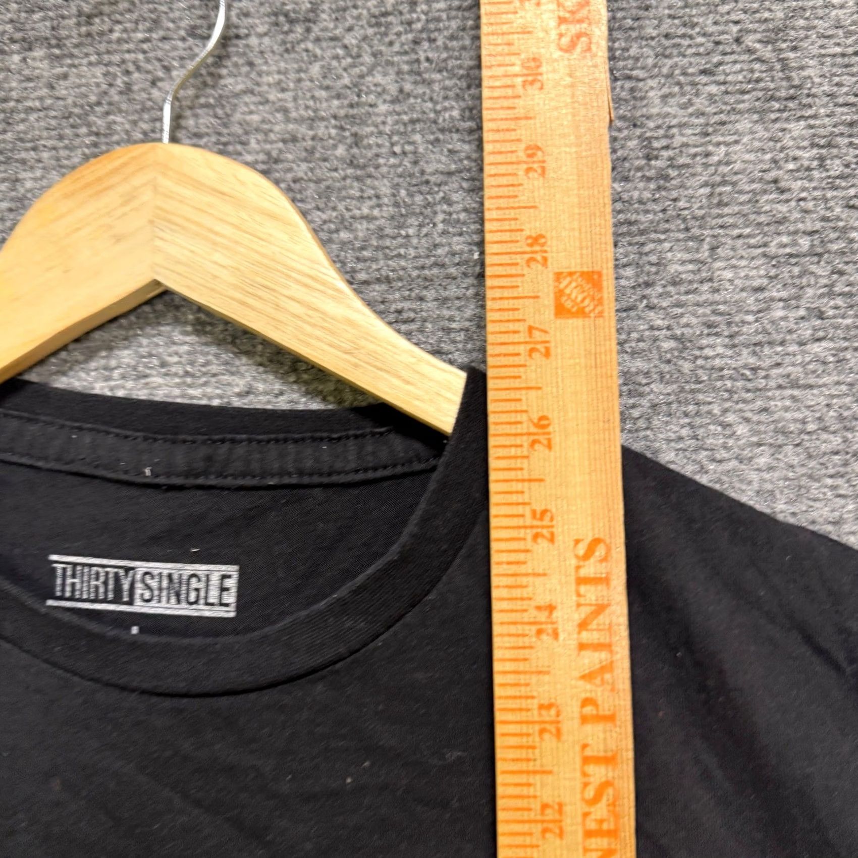 The Unbranded Brand Y2K Thirty Single Long Sleeve Shirt Men Large Skeletons Cotton Blend Grunge Black - The Unbranded Brand, Regular, Mens Size US L / EU 52-54 / 3 - 4 Thumbnail