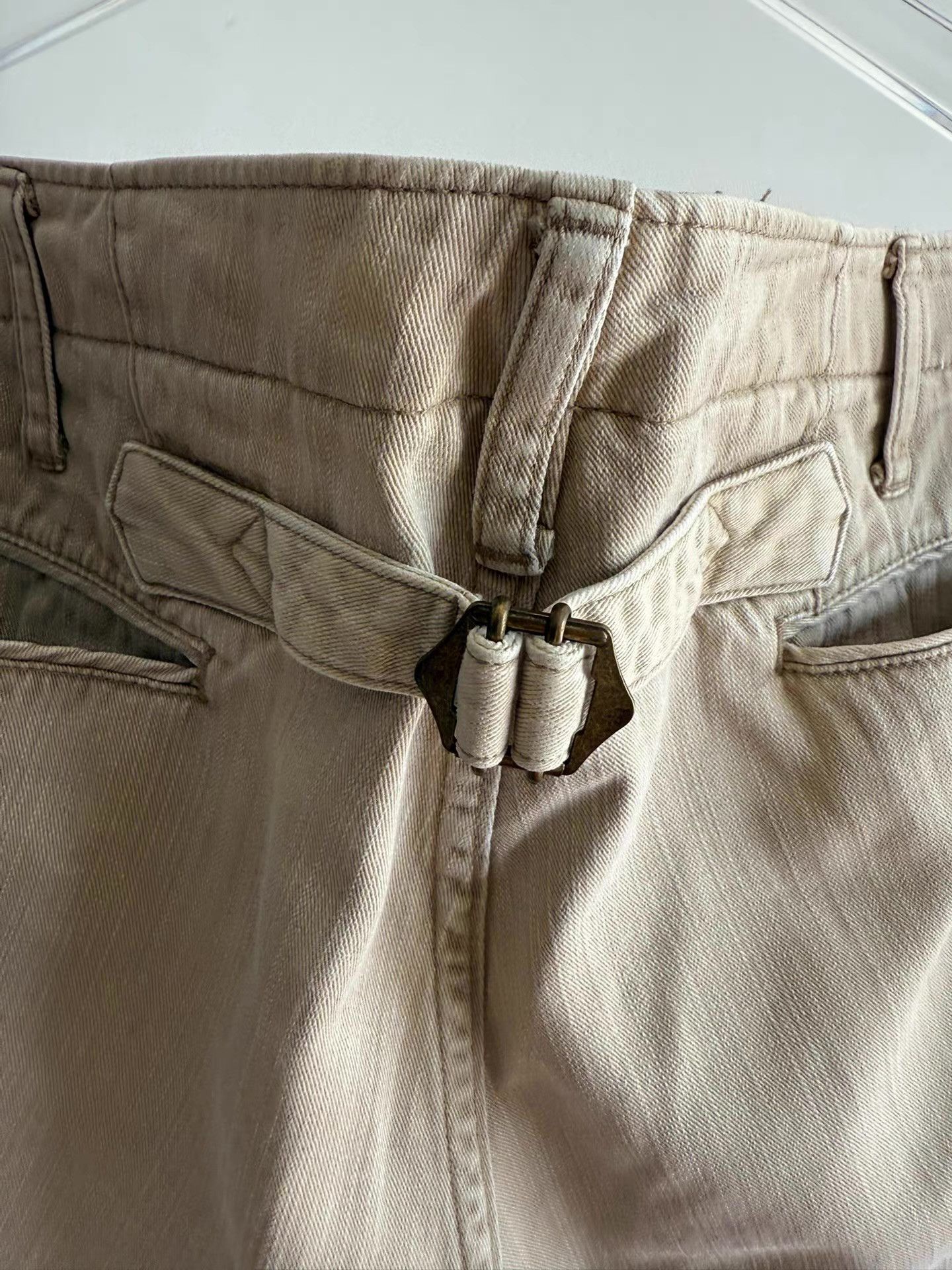 Visvim VISVIM 18SS Highc Water Chion Khaki Cropped Trousers Q17 Size US 36 / EU 52 - 4 Thumbnail