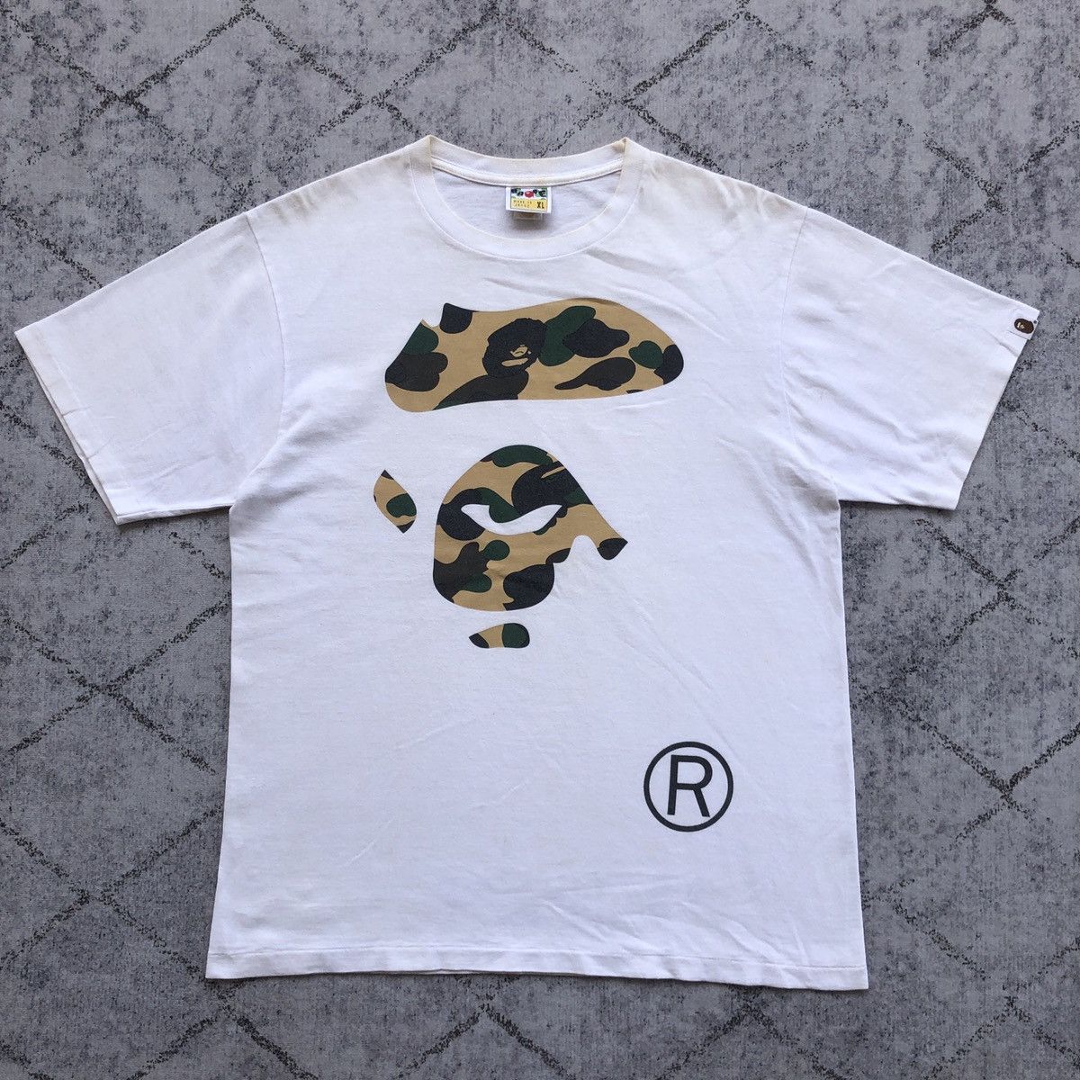 Bape × Nigo OG A Bathing Ape Face Camo Tshirts Size US L / EU 52-54 / 3 - 1 Thumbnail