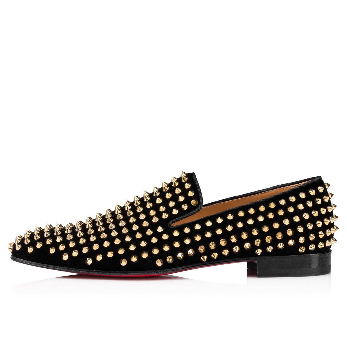Christian Louboutin Dandelion Spikes Black/Gold Size US 8 / EU 41 - 1 Thumbnail