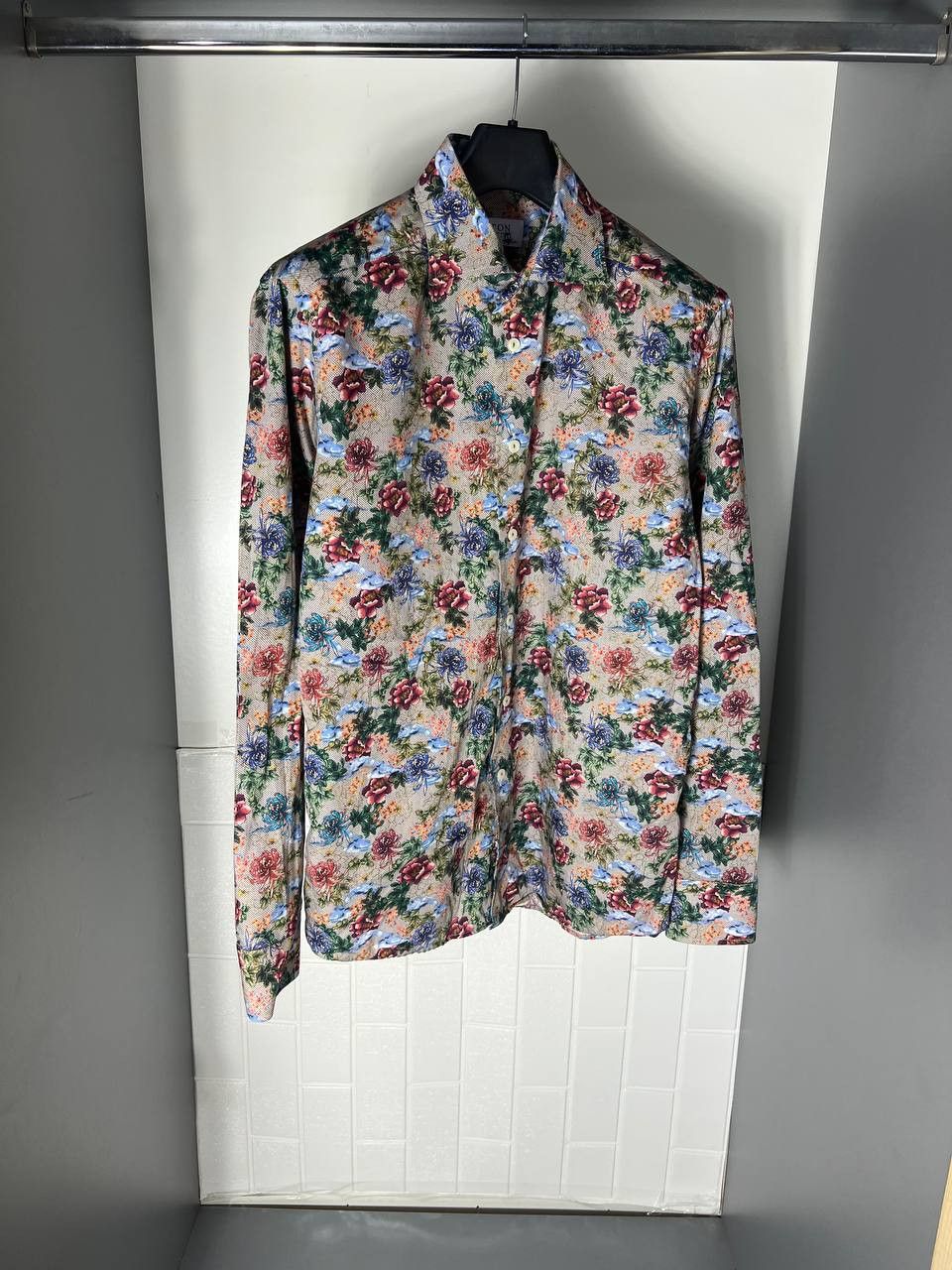 Eton VINTAGE ETON ITALIAN DESIGNER FLOWERS SHIRTS CLASSIC Size US M / EU 48-50 / 2 - 3 Thumbnail
