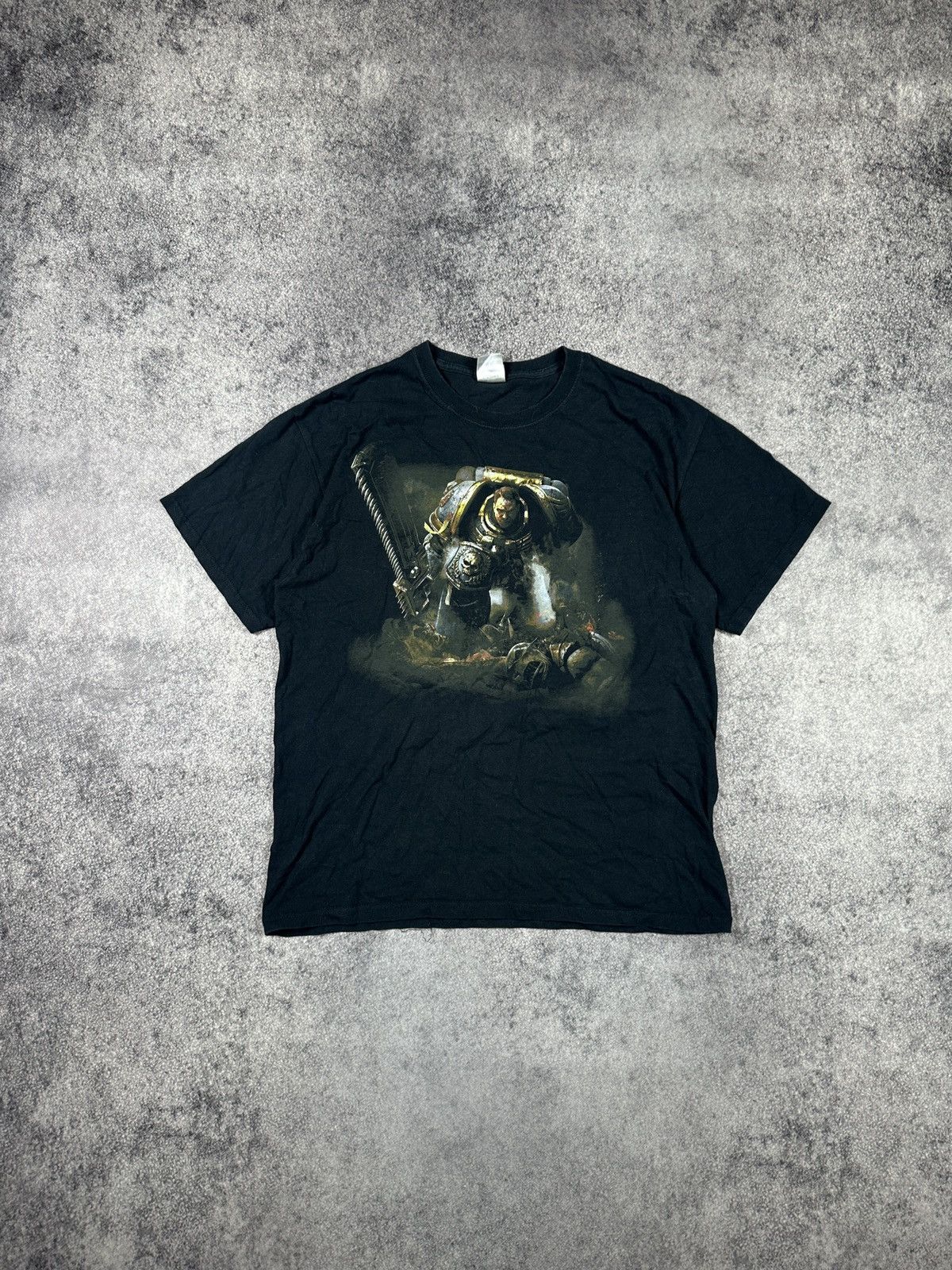 The Game Vintage Warhammer 40k Art Logo T-shirt Streetwear Rare L USA Size US L / EU 52-54 / 3 - 1 Thumbnail