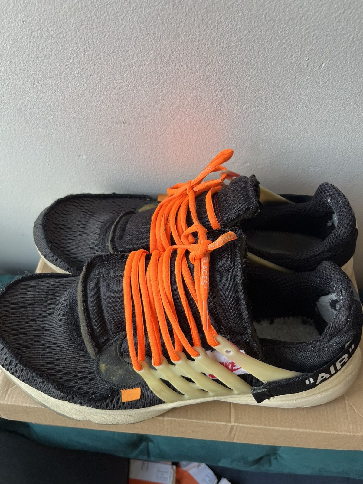 Nike × Off-White Nike Presto Off White Virgil Abloh Size US 14 / EU 47 - 2 Thumbnail