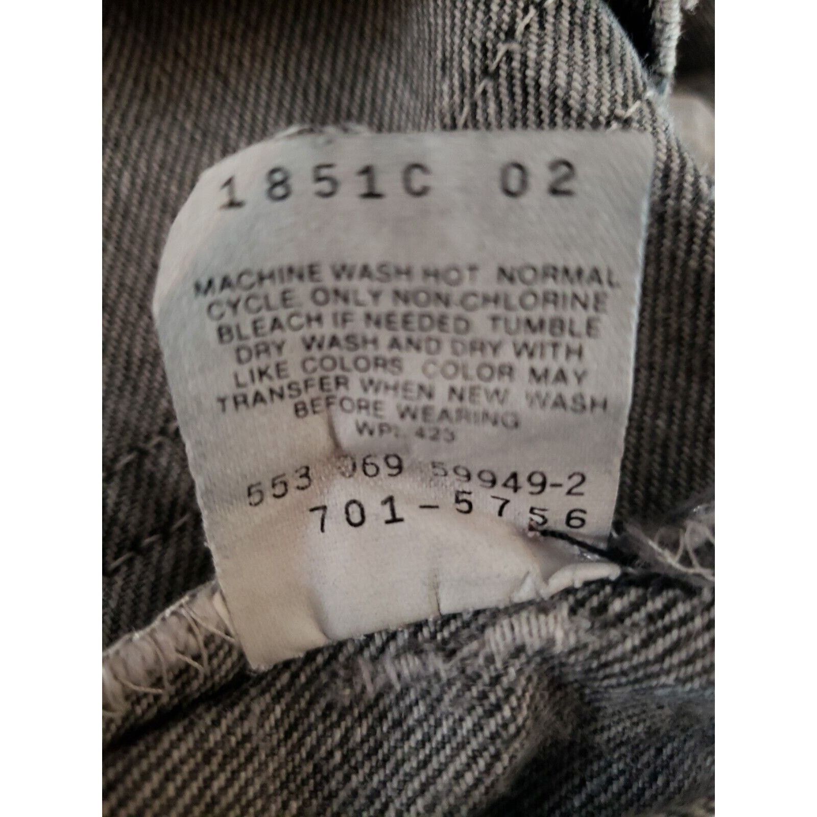 Levi's Vintage 90s Levis 501 Student Jeans USA Size 26(25×27) Size 26" / US 2 / IT 38 - 7 Thumbnail