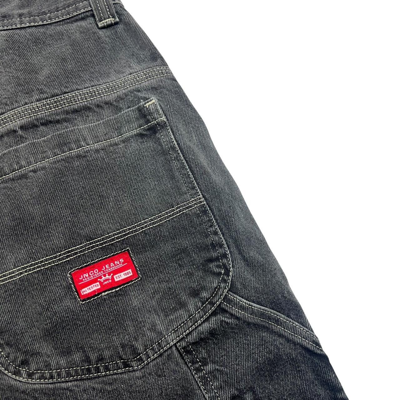 JNCO Vintage Jnco Red Crown Carpenter Denim Shorts Jorts Waist 30 Size US 30 / EU 46 - 5 Thumbnail