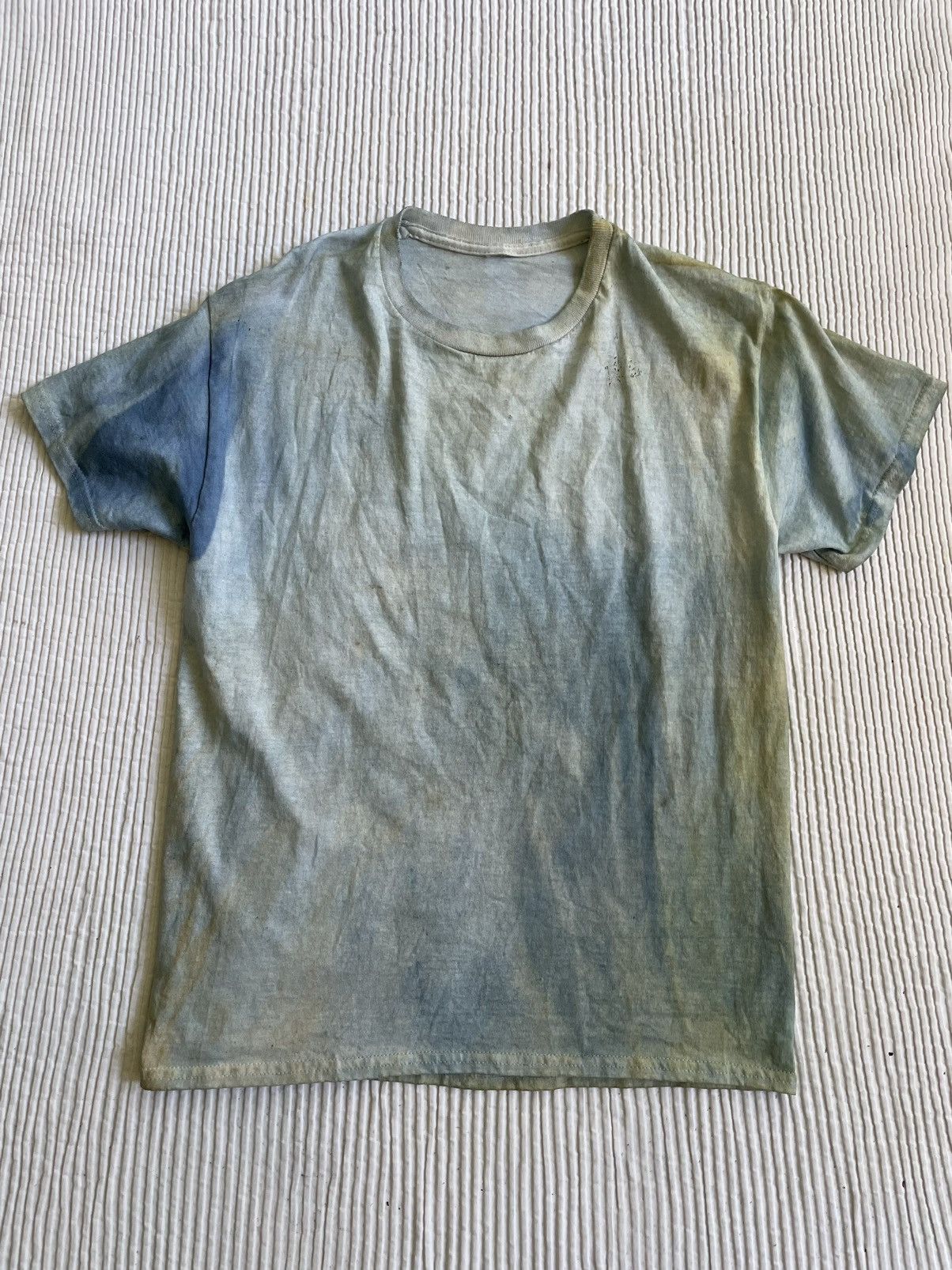 Other Sun Faded Dirty Dye Indigo Tee Size US M / EU 48-50 / 2 - 1 Thumbnail