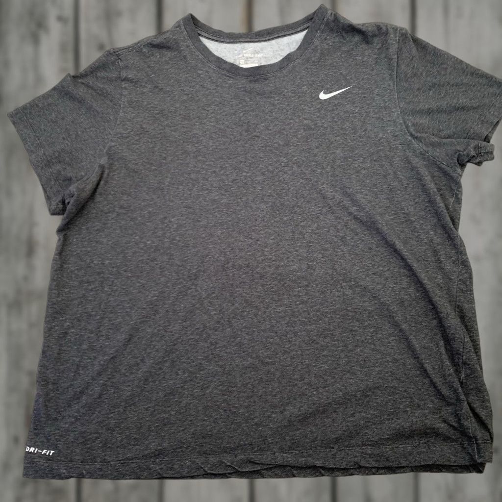 Nike NIKE T-Shirt Mens XXL Dri-Fit Training Tee Charcoal Grey AR6029-032 Size US XXL / EU 58 / 5 - 1 Thumbnail