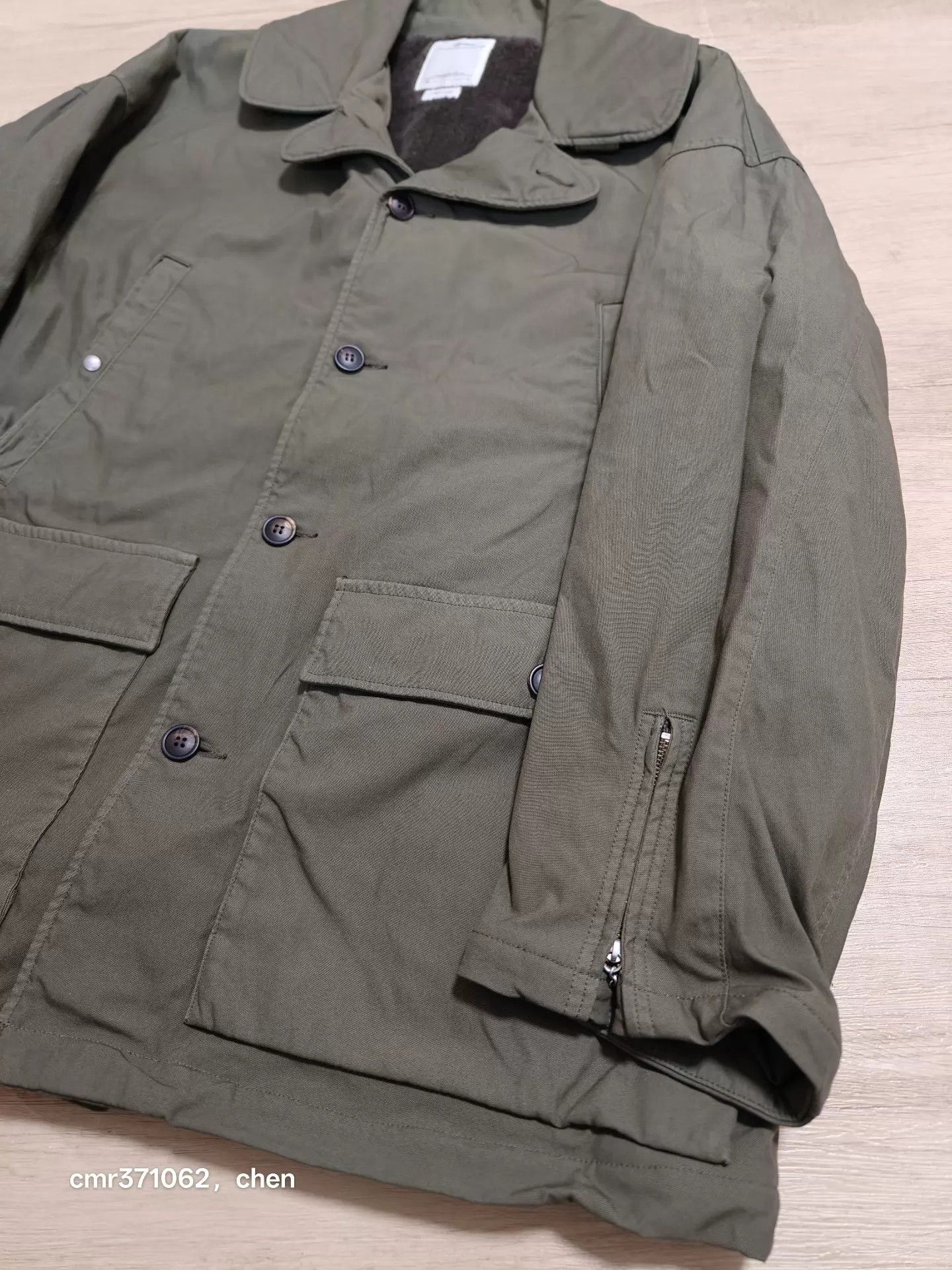 Visvim VISVIM 23 PAYBACK COAT Olive2 2 Double Wash Military Riri Size US M / EU 48-50 / 2 - 3 Thumbnail