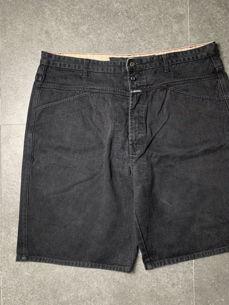 Marithe + Francois Girbaud 2000s Marithe Francois Girbaud Baggy Jorts Size US 42 / EU 58 - 3 Thumbnail