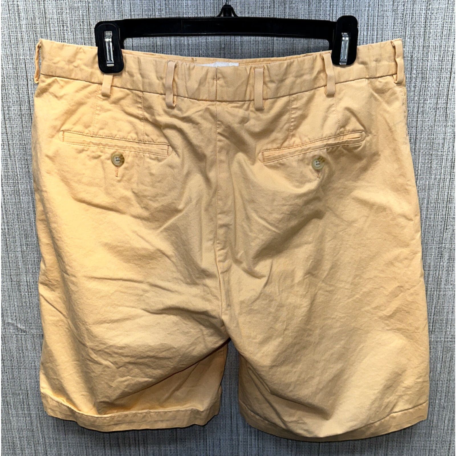 Peter Millar Peter Millar Casual Shorts Mens Size 34 Orange Cotton Zip Fly Regular Fit Size US 34 / EU 50 - 4 Thumbnail