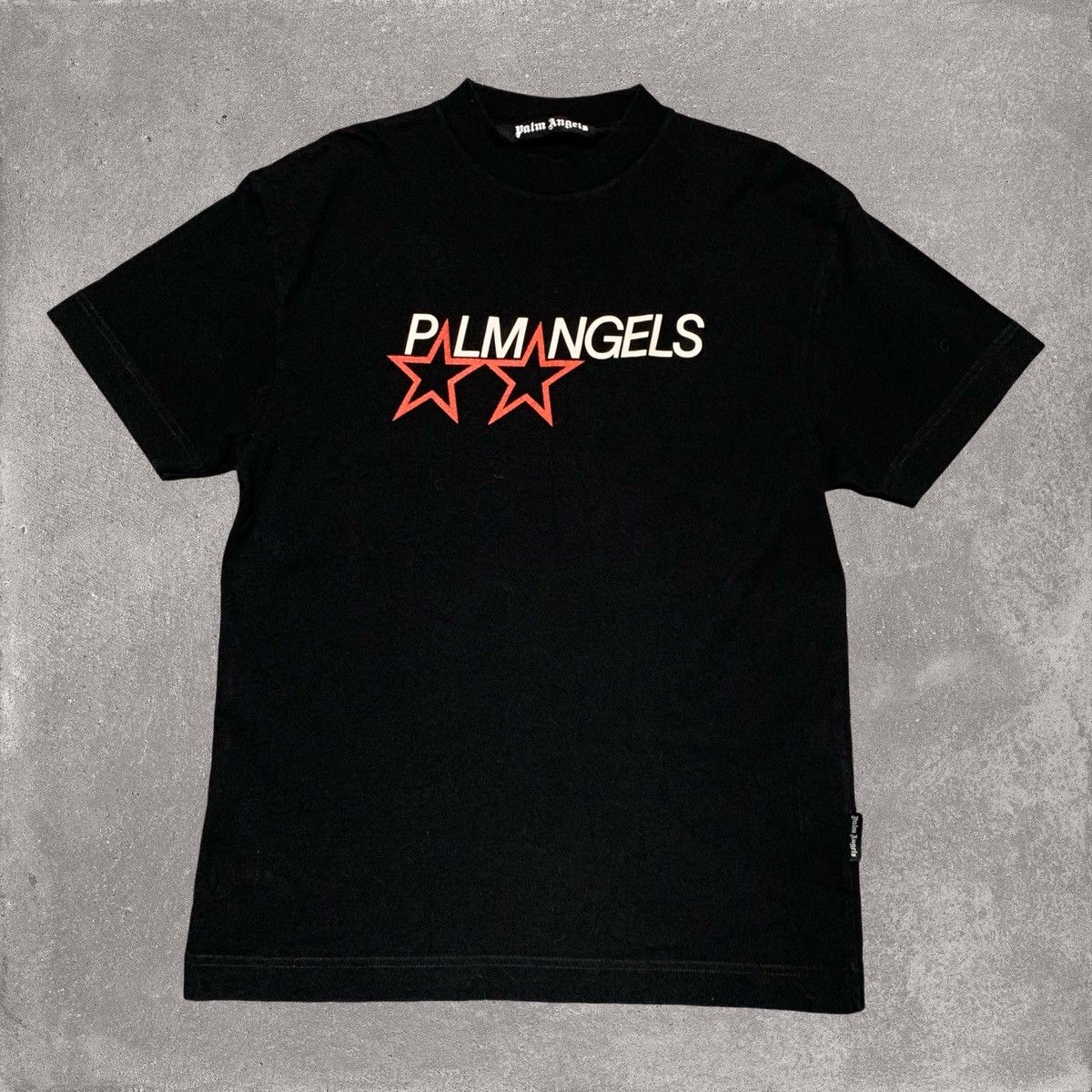 Palm Angels Palm Angels Small Star Graphic Black Tee Size US S / EU 44-46 / 1 - 1 Thumbnail