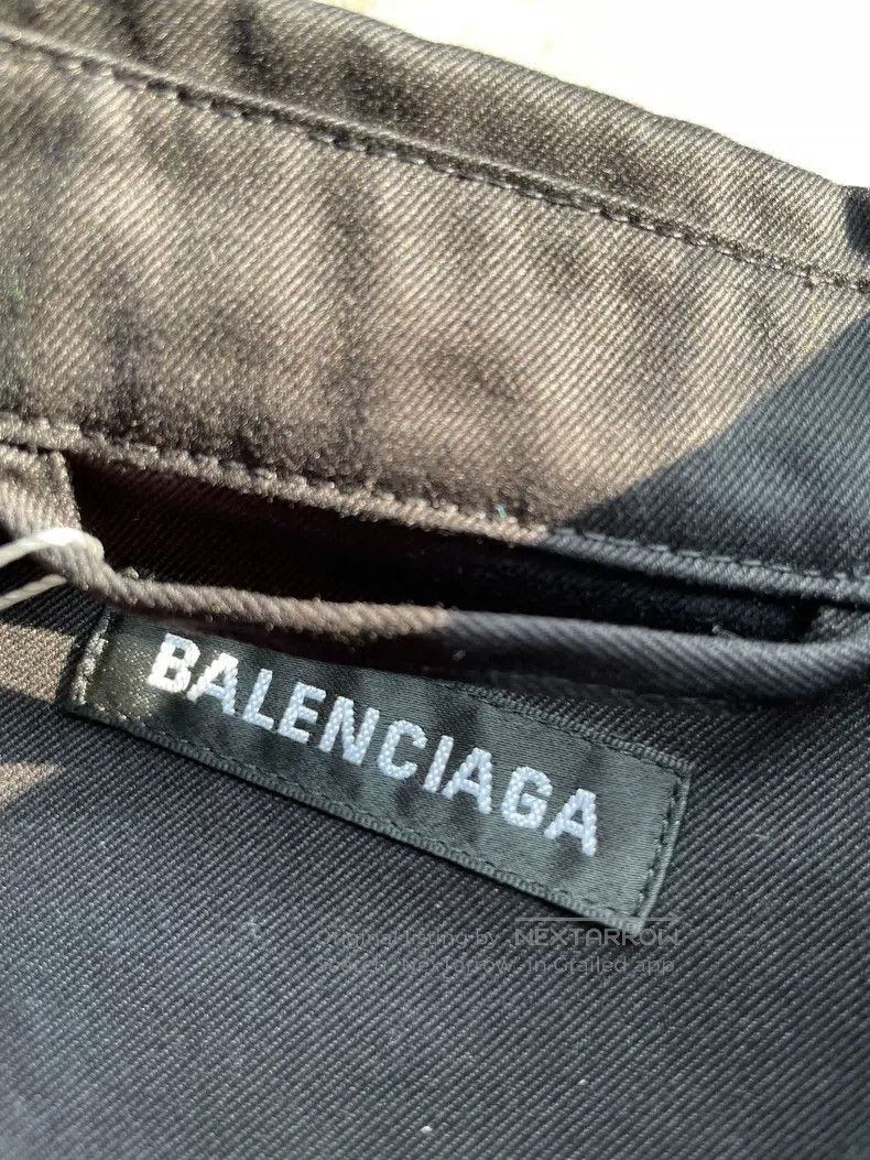 Balenciaga Balenciaga Black Graffiti Shirt Jacket Size XS / US 0-2 / IT 36-38 - 3 Thumbnail