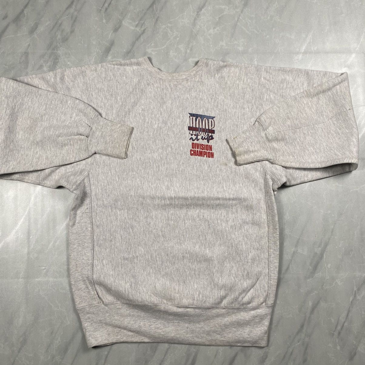 Champion Grail 90s Hoop It Up 3 on 3 Reverse Weave Crewneck Size US XL / EU 56 / 4 - 4 Thumbnail