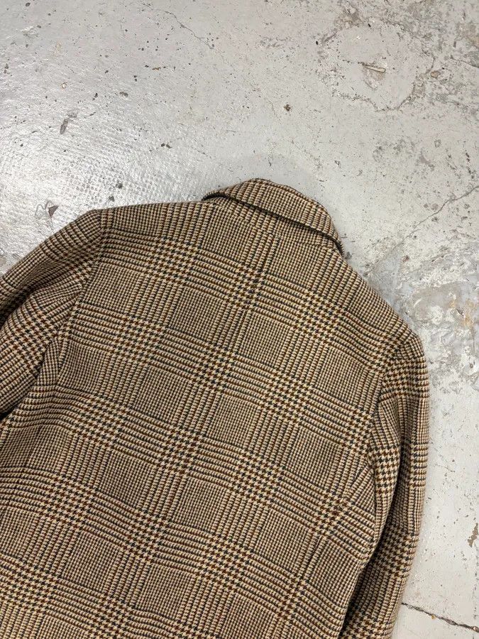 Marithe + Francois Girbaud 2000s Marithé + François Girbaud Beige Wool Tartan Long Coat Size US S / EU 44-46 / 1 - 6 Thumbnail