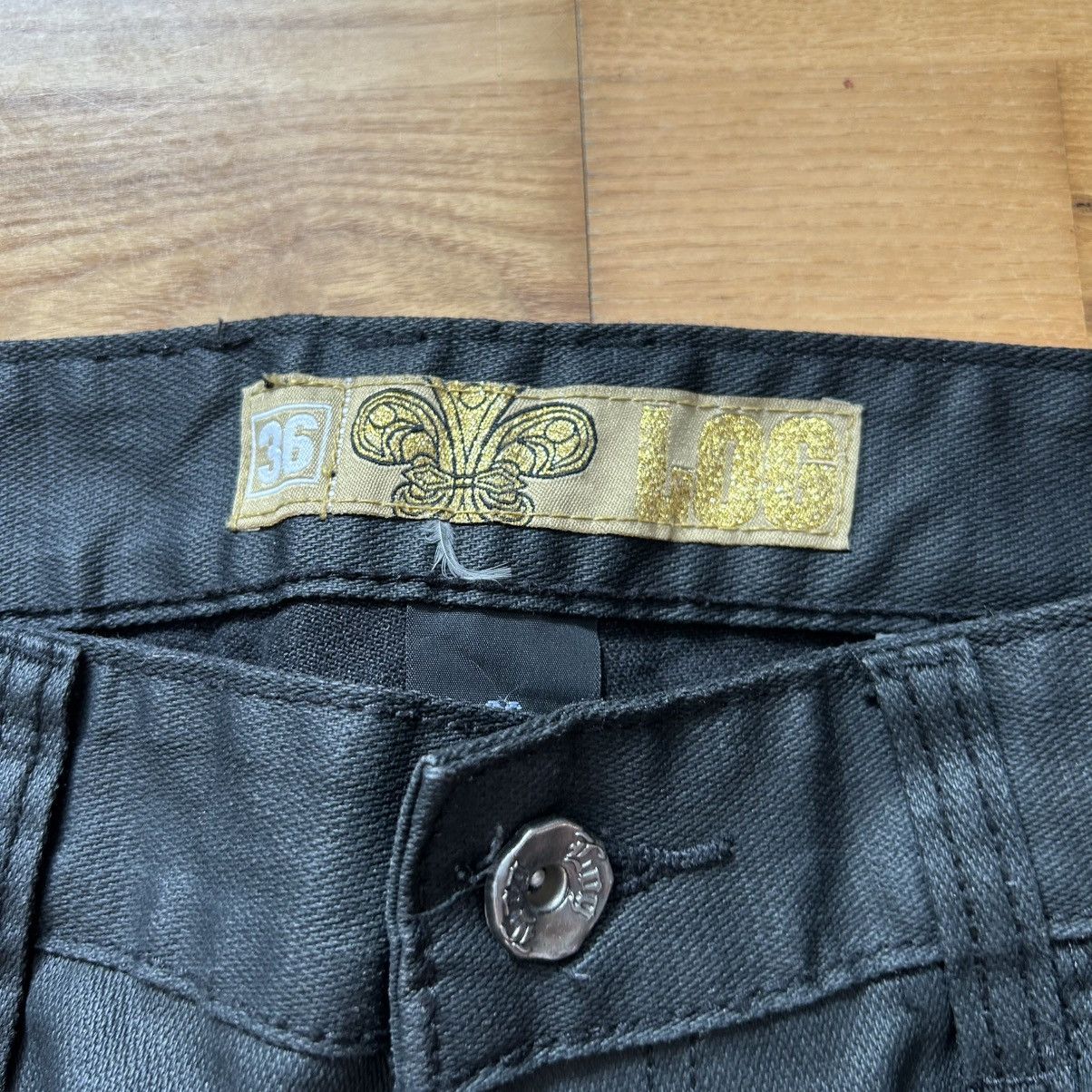 If Six Was Nine × Japanese Brand × Le Grande Bleu (L.G.B.) Vintage black japanese waxed denim with zippers Size US 36 / EU 52 - 9 Thumbnail